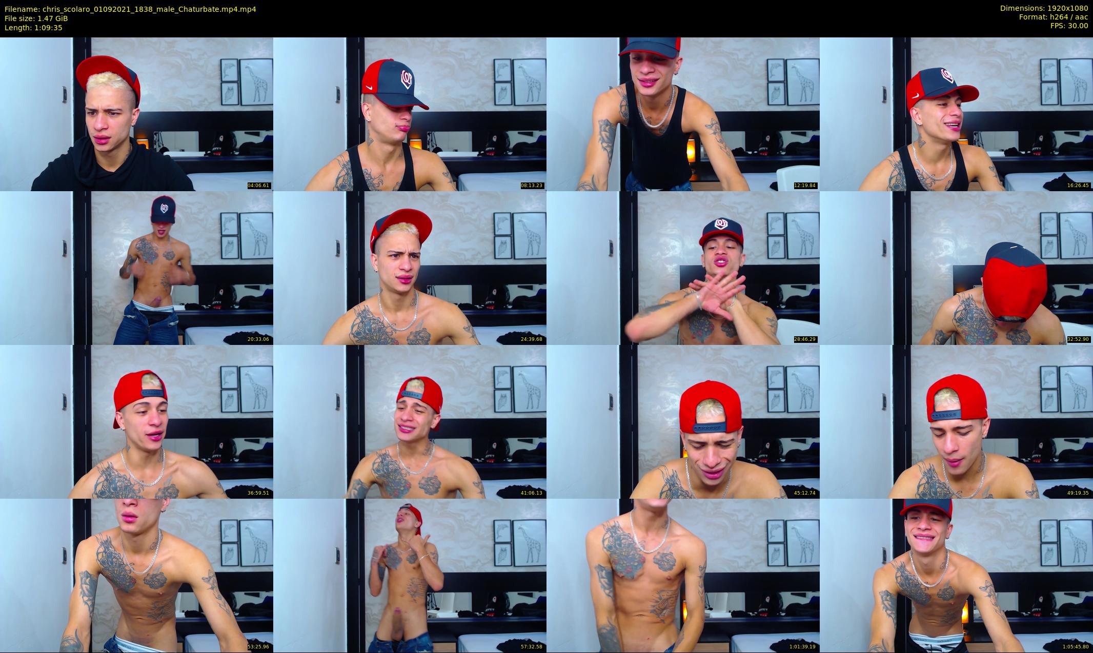 chris_scolaro — 70 minute Chaturbate male cam show recording, 1080p, Sep 1, 2021