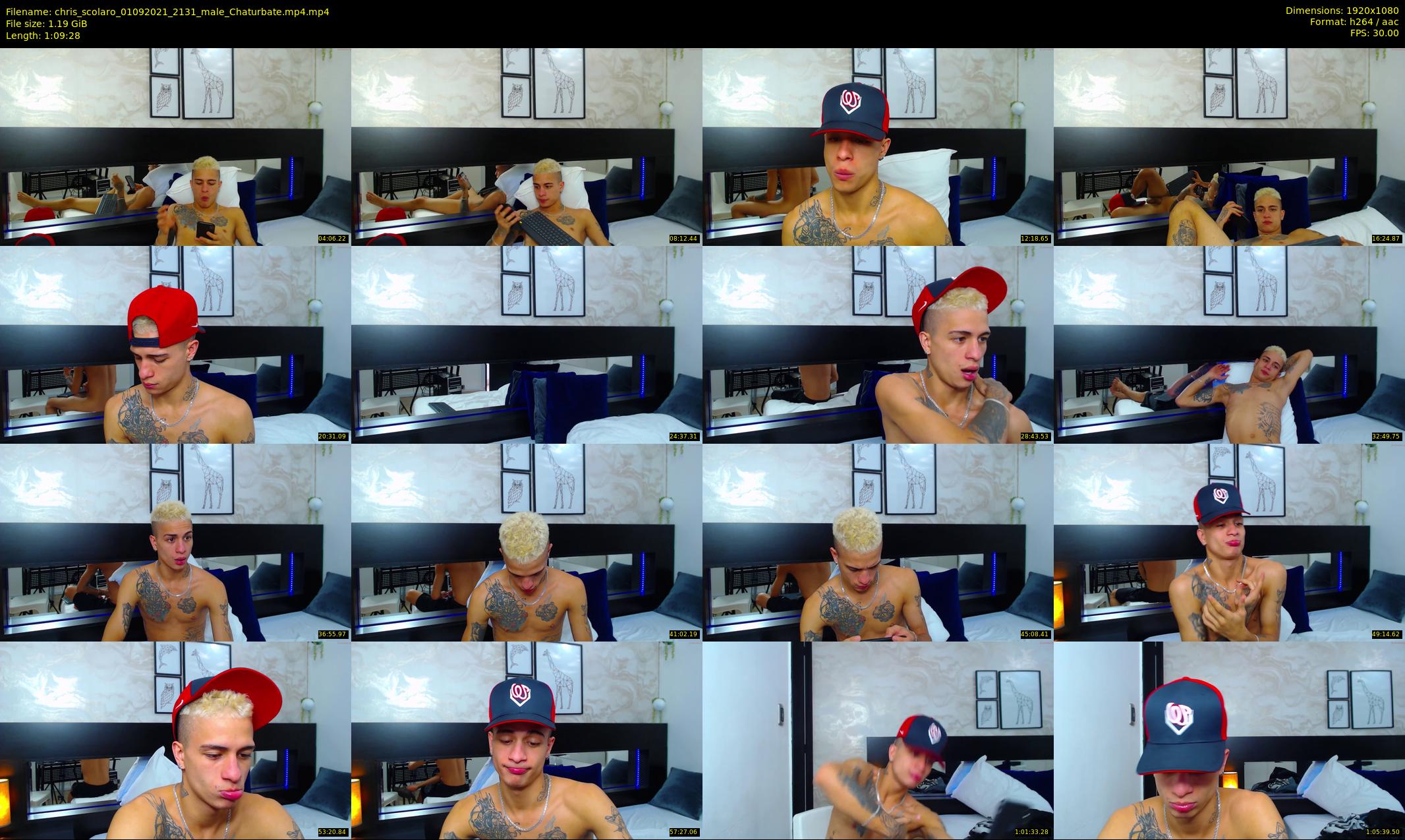 chris_scolaro — 70 minute Chaturbate male cam show recording, 1080p, Sep 1, 2021