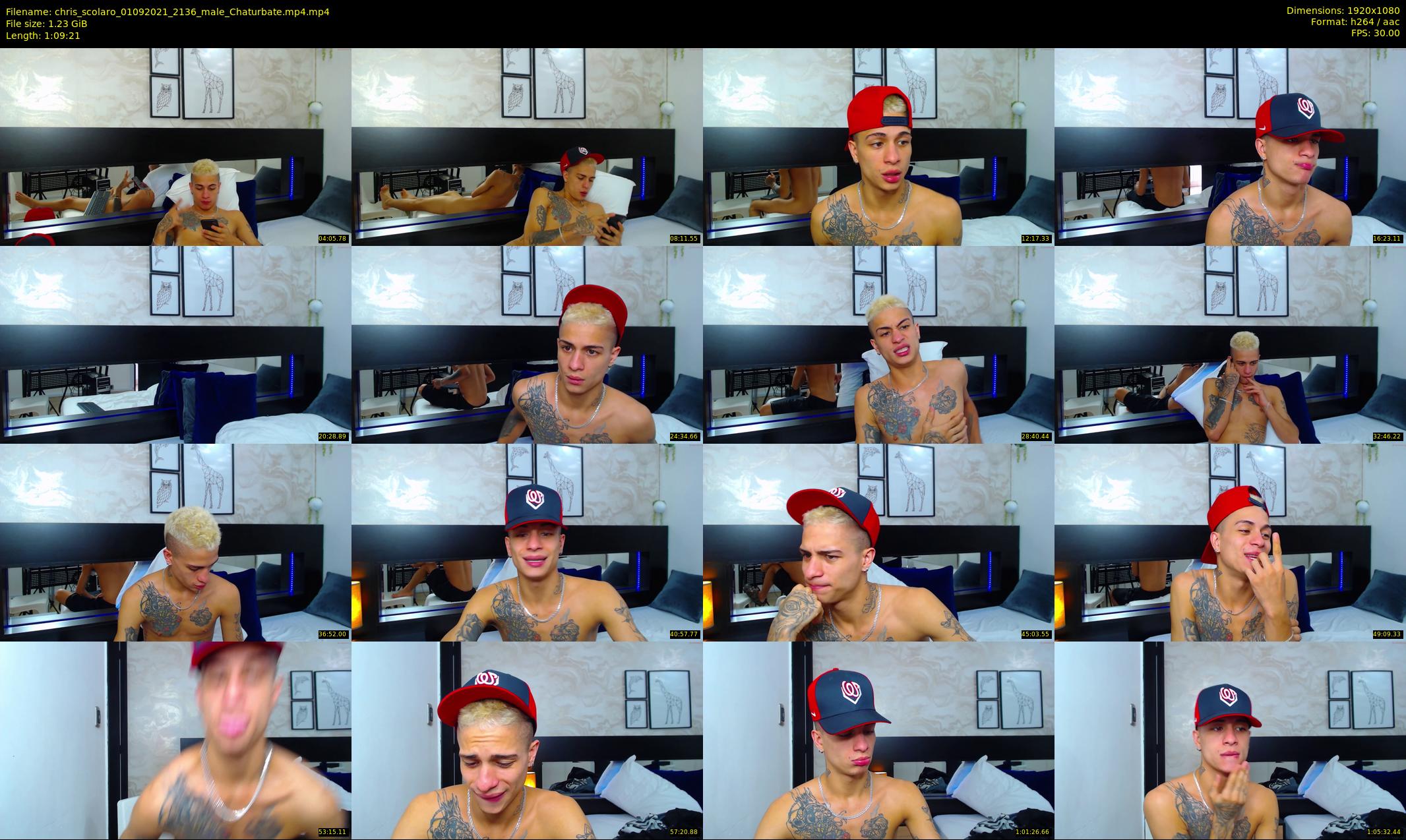 chris_scolaro — 70 minute Chaturbate male cam show recording, 1080p, Sep 1, 2021