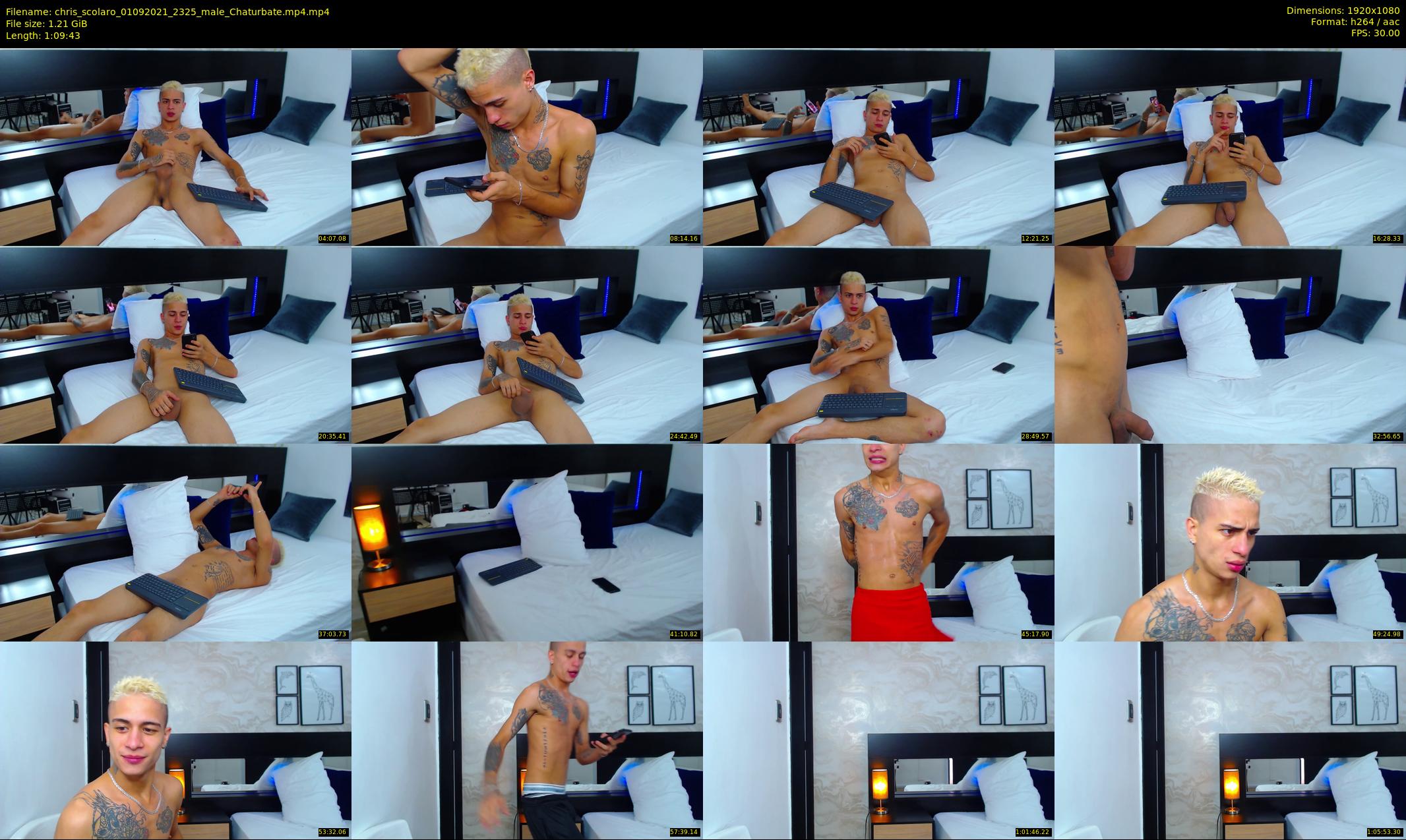 chris_scolaro — 70 minute Chaturbate male cam show recording, 1080p, Sep 1, 2021