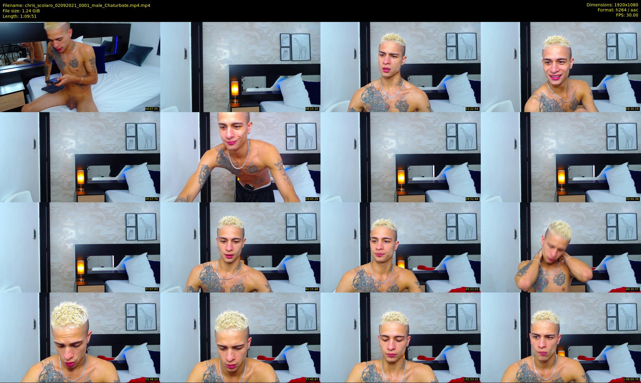 chris_scolaro — 70 minute Chaturbate male cam show recording, 1080p, Sep 2, 2021