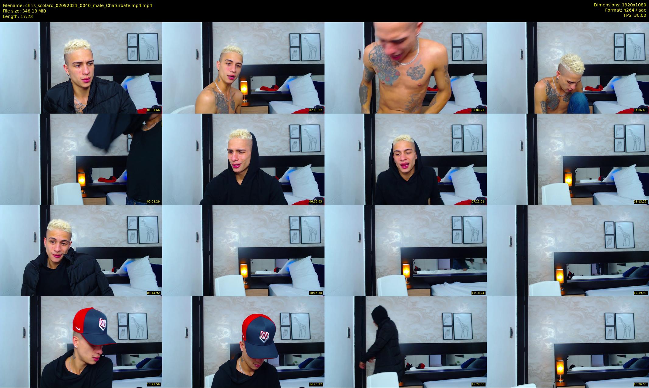 chris_scolaro — 18 minute Chaturbate male cam show recording, 1080p, Sep 2, 2021