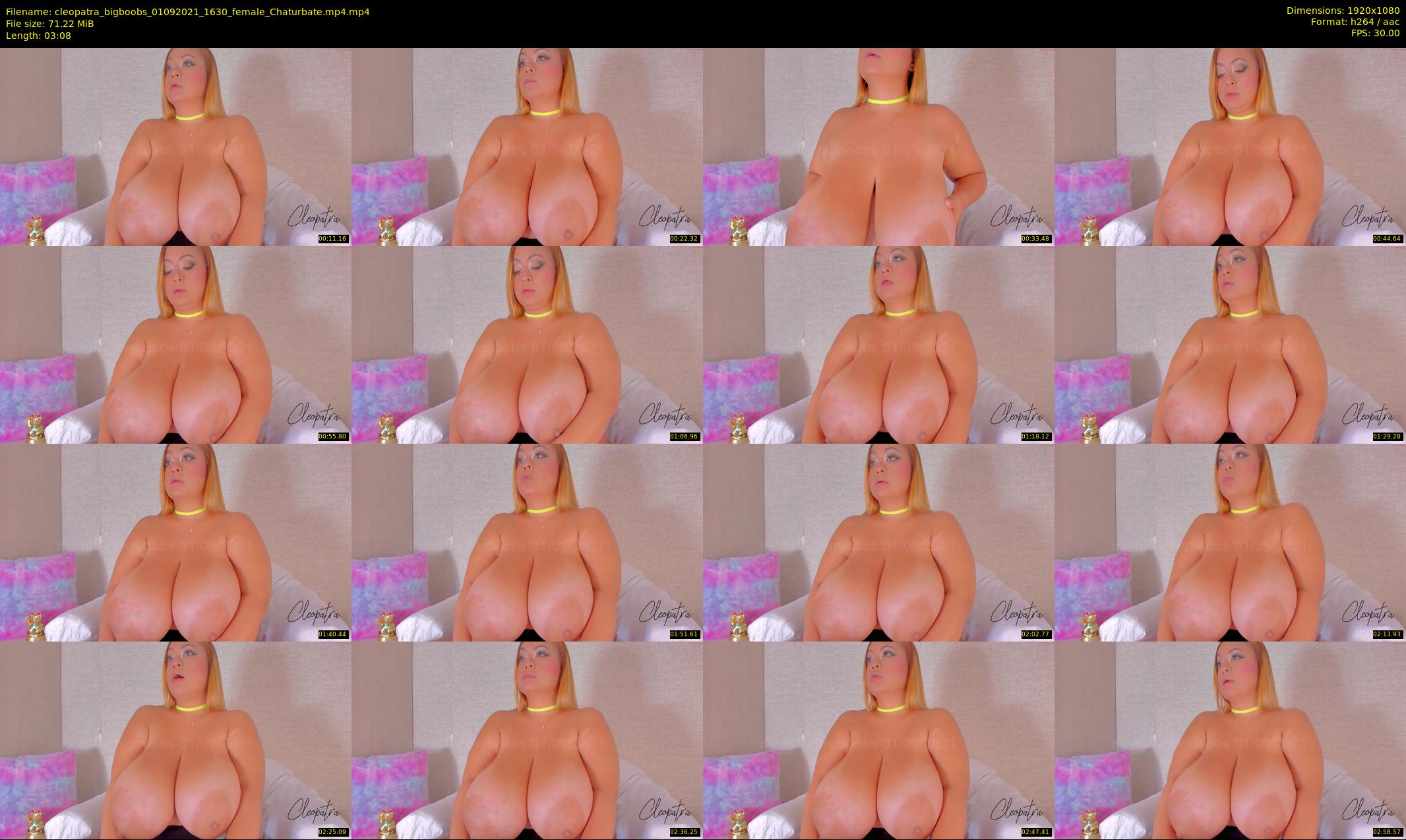cleopatra_bigboobs — 4 minute Chaturbate female cam show recording, 1080p, Sep 1, 2021