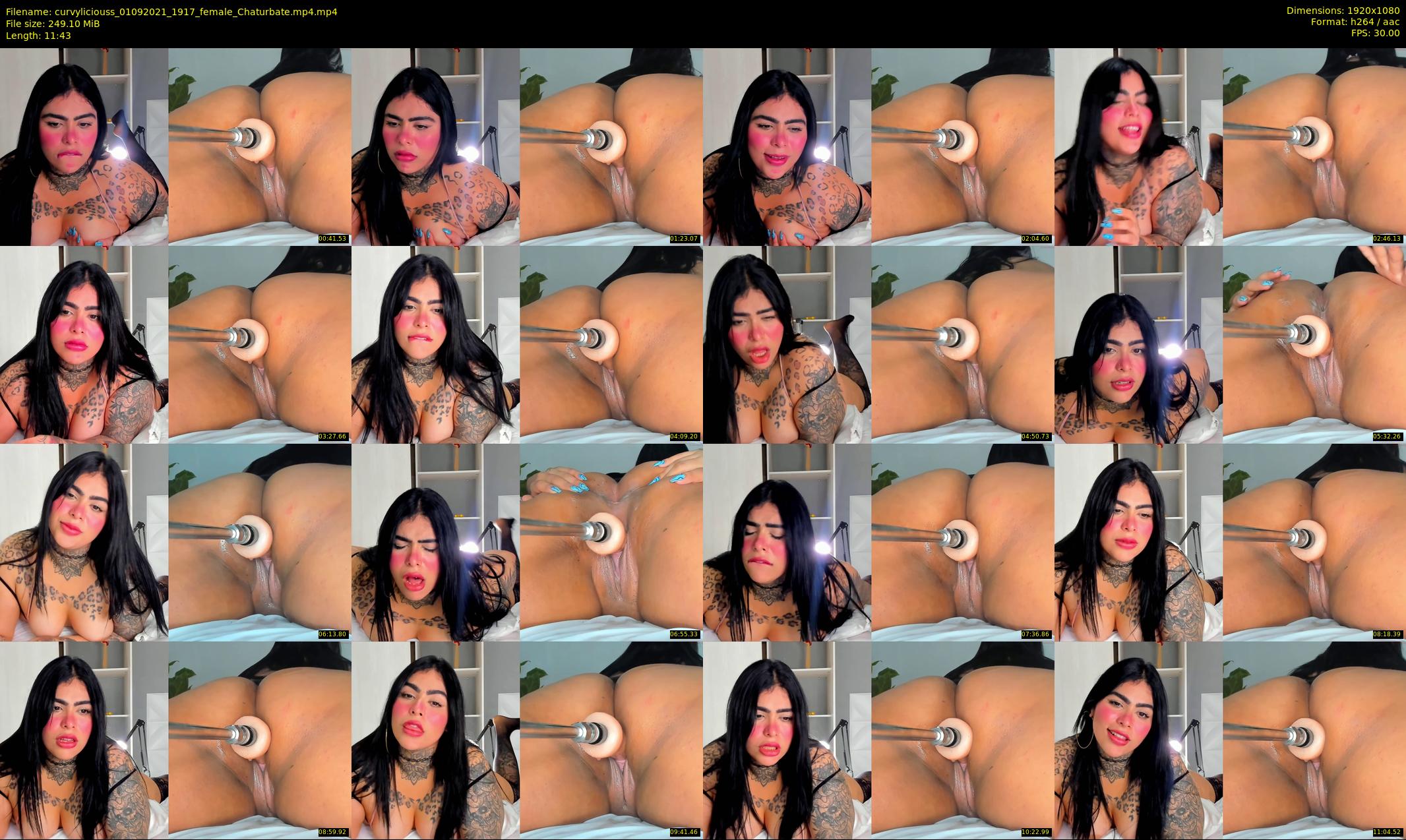 curvyliciouss — 12 minute Chaturbate female cam show recording, 1080p, Sep 1, 2021