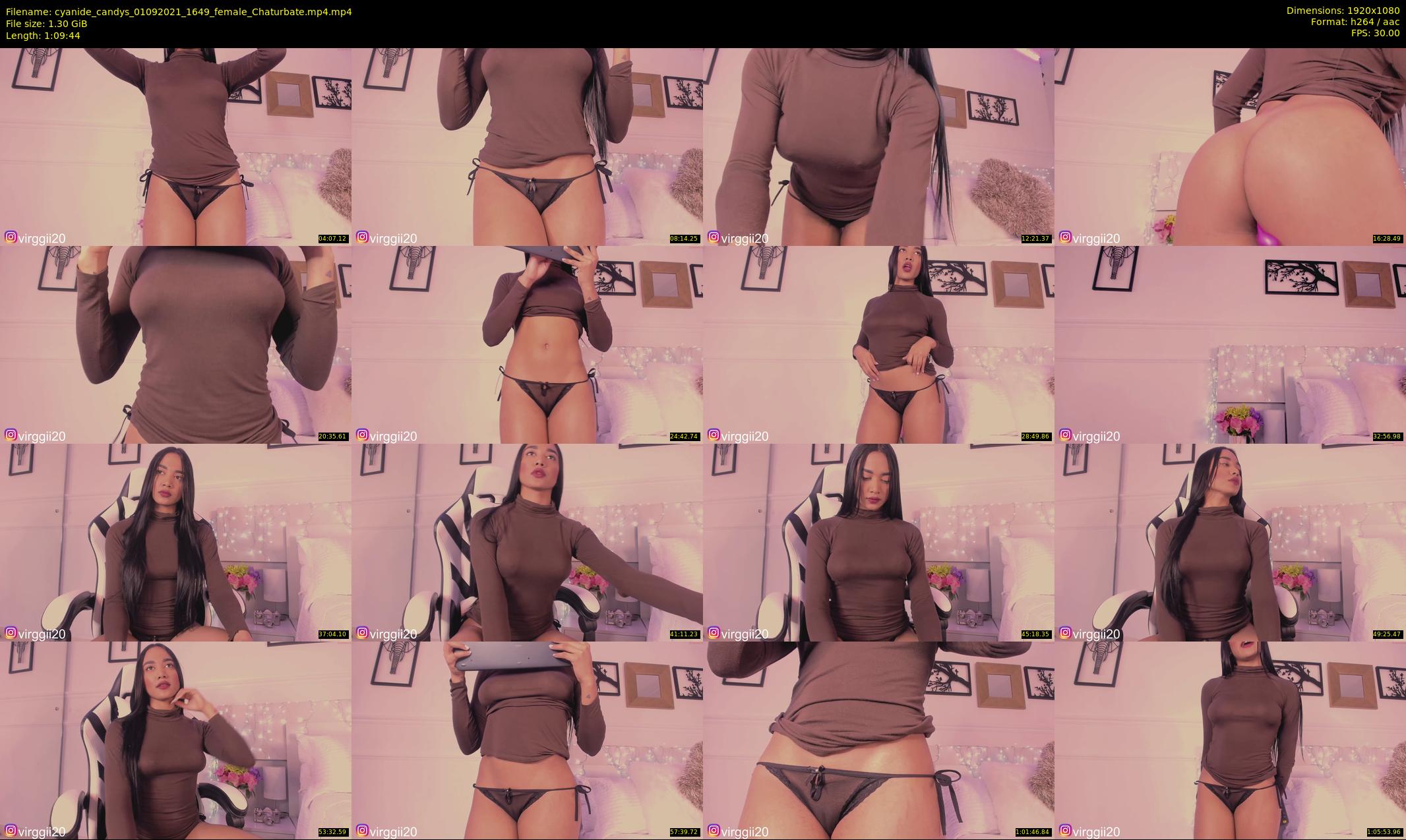 cyanide_candys — 70 minute Chaturbate female cam show recording, 1080p, Sep 1, 2021