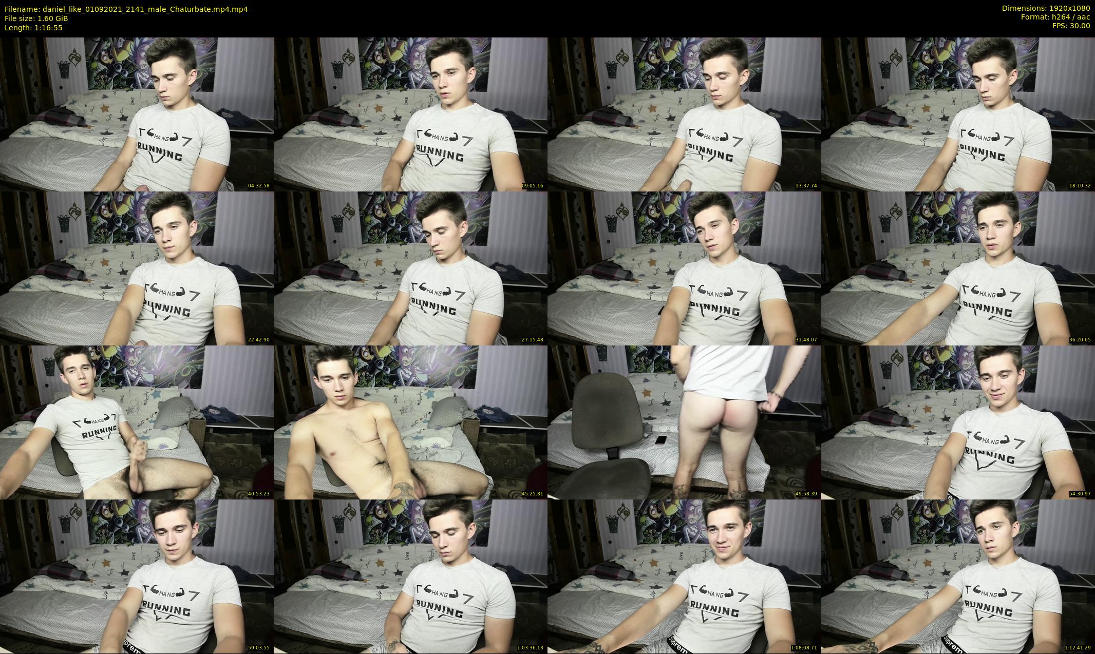 daniel_like — 77 minute Chaturbate male cam show recording, 1080p, Sep 1, 2021