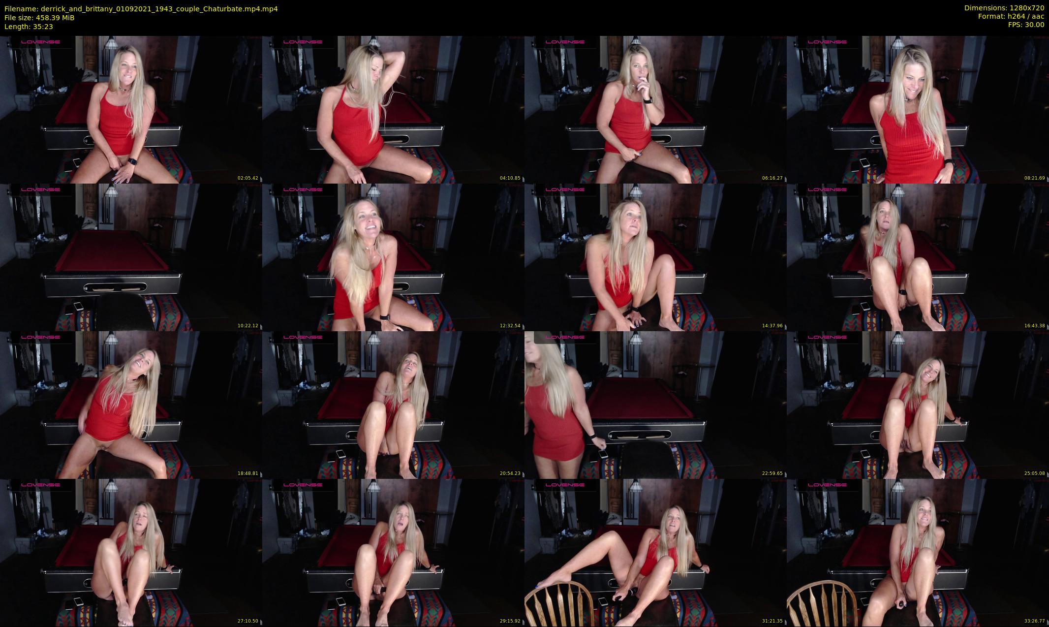 derrick_and_brittany — 36 minute Chaturbate couple cam show recording, 720p, Sep 1, 2021
