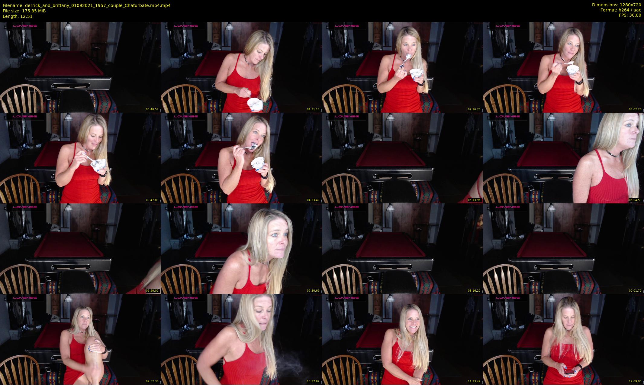 derrick_and_brittany — 13 minute Chaturbate couple cam show recording, 720p, Sep 1, 2021