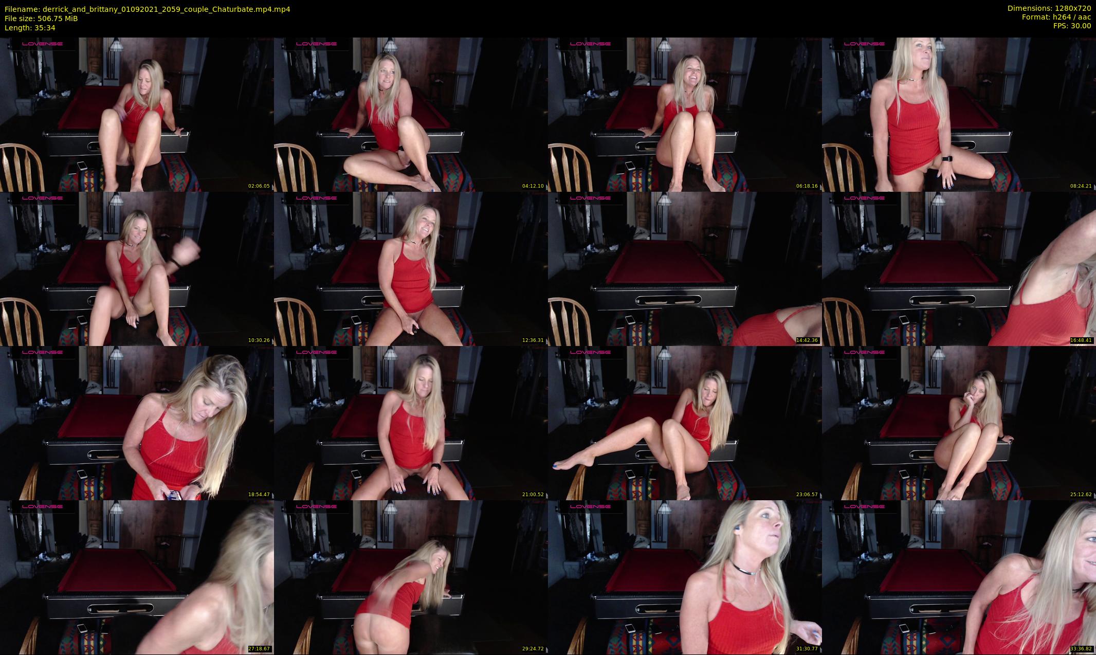 derrick_and_brittany — 36 minute Chaturbate couple cam show recording, 720p, Sep 1, 2021