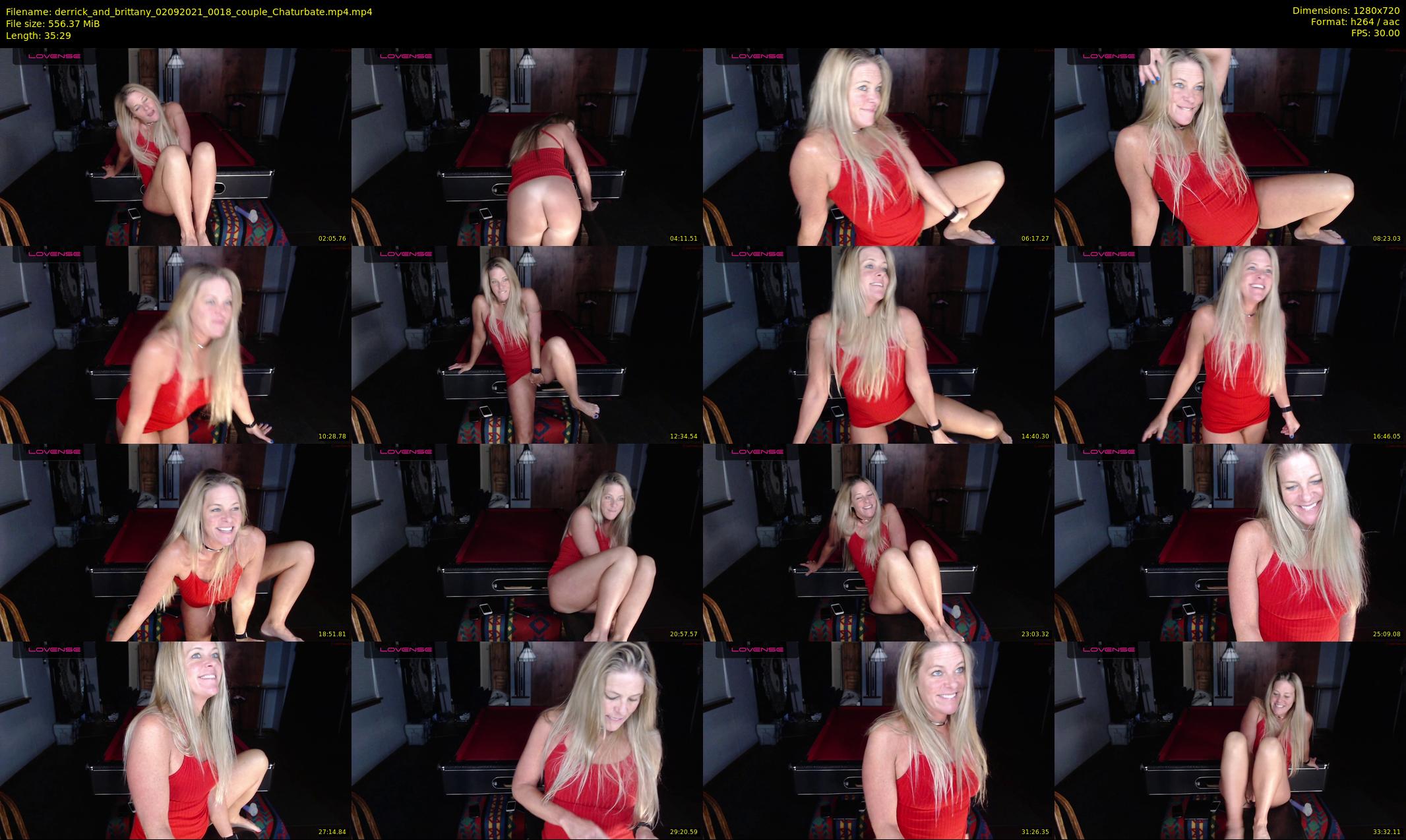 derrick_and_brittany — 36 minute Chaturbate couple cam show recording, 720p, Sep 2, 2021