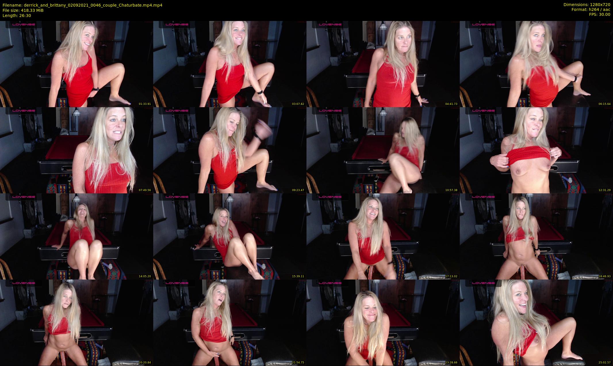 derrick_and_brittany — 27 minute Chaturbate couple cam show recording, 720p, Sep 2, 2021