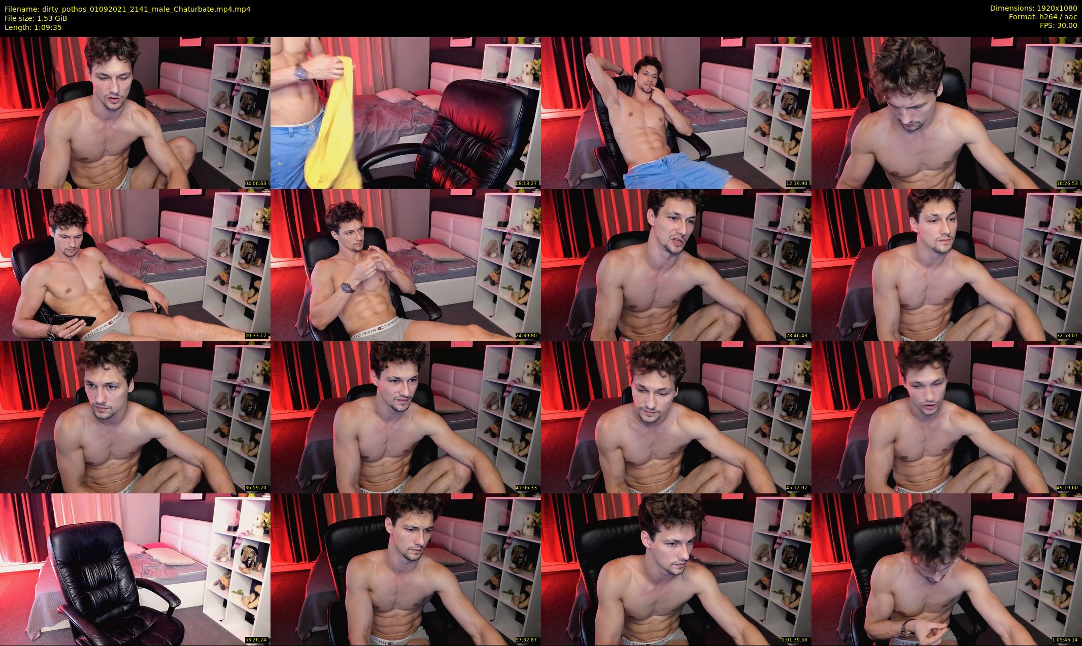 dirty_pothos — 70 minute Chaturbate male cam show recording, 1080p, Sep 1, 2021