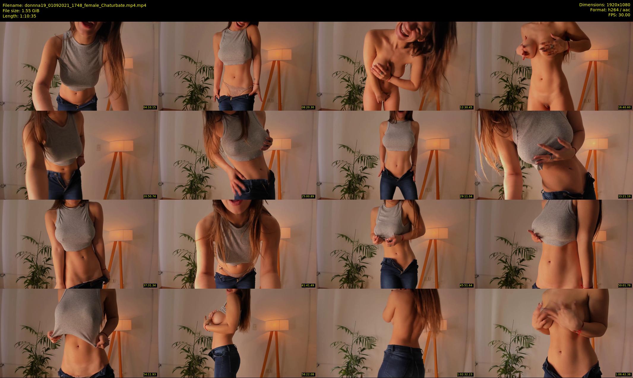 donnna19 — 71 minute Chaturbate female cam show recording, 1080p, Sep 1, 2021