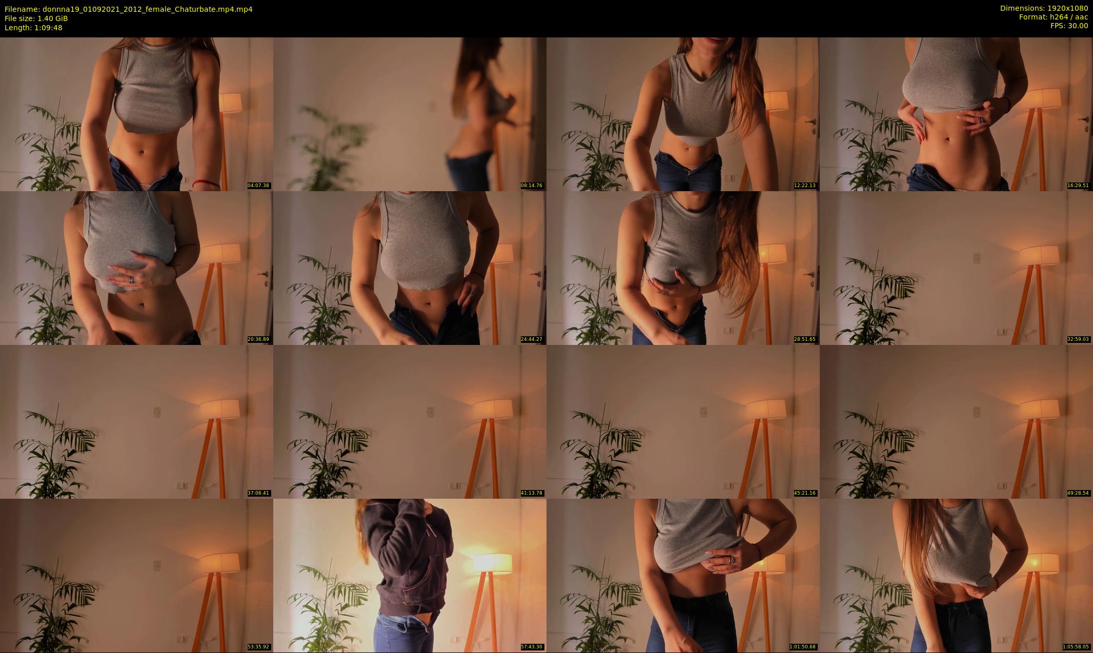 donnna19 — 70 minute Chaturbate female cam show recording, 1080p, Sep 1, 2021