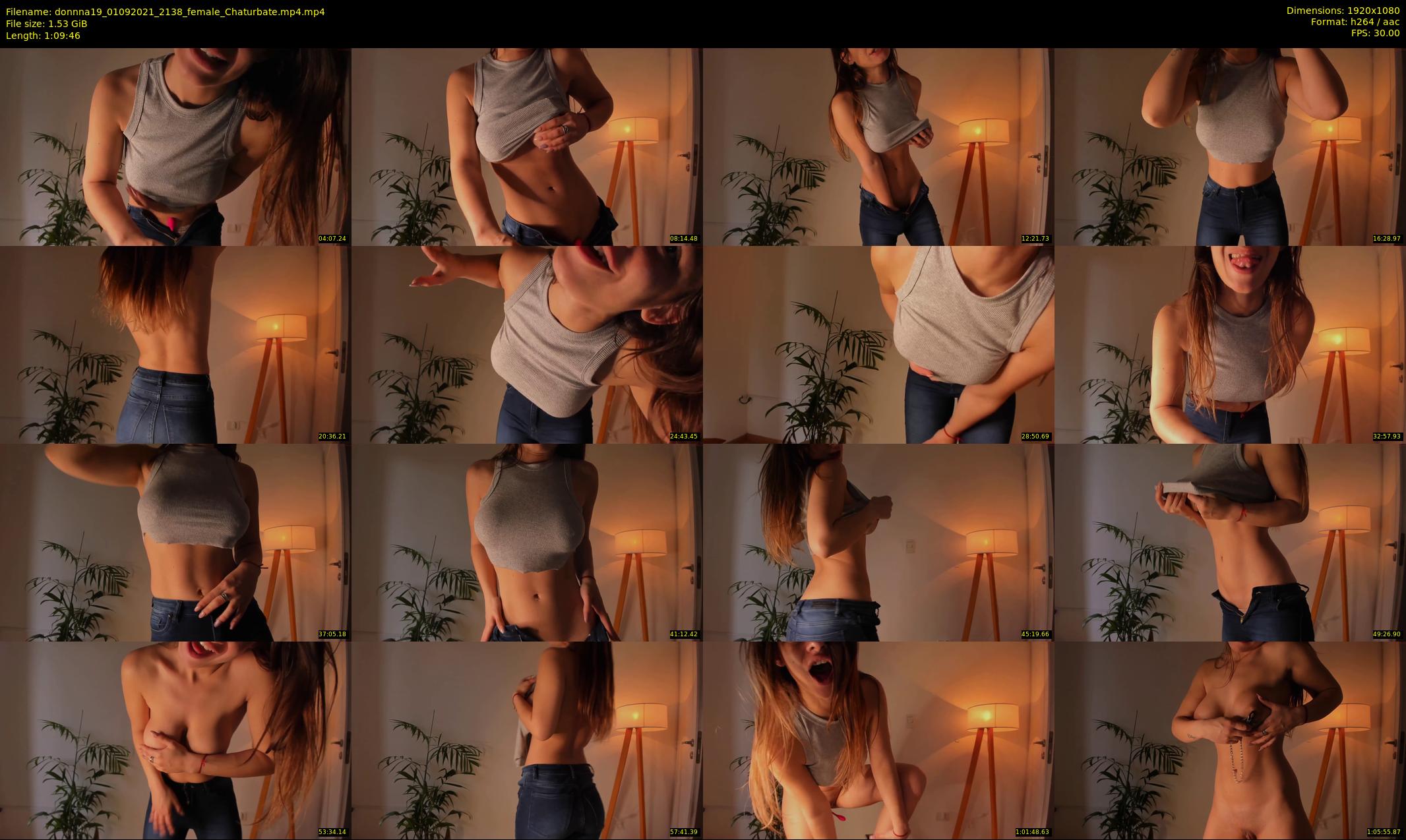 donnna19 — 70 minute Chaturbate female cam show recording, 1080p, Sep 1, 2021