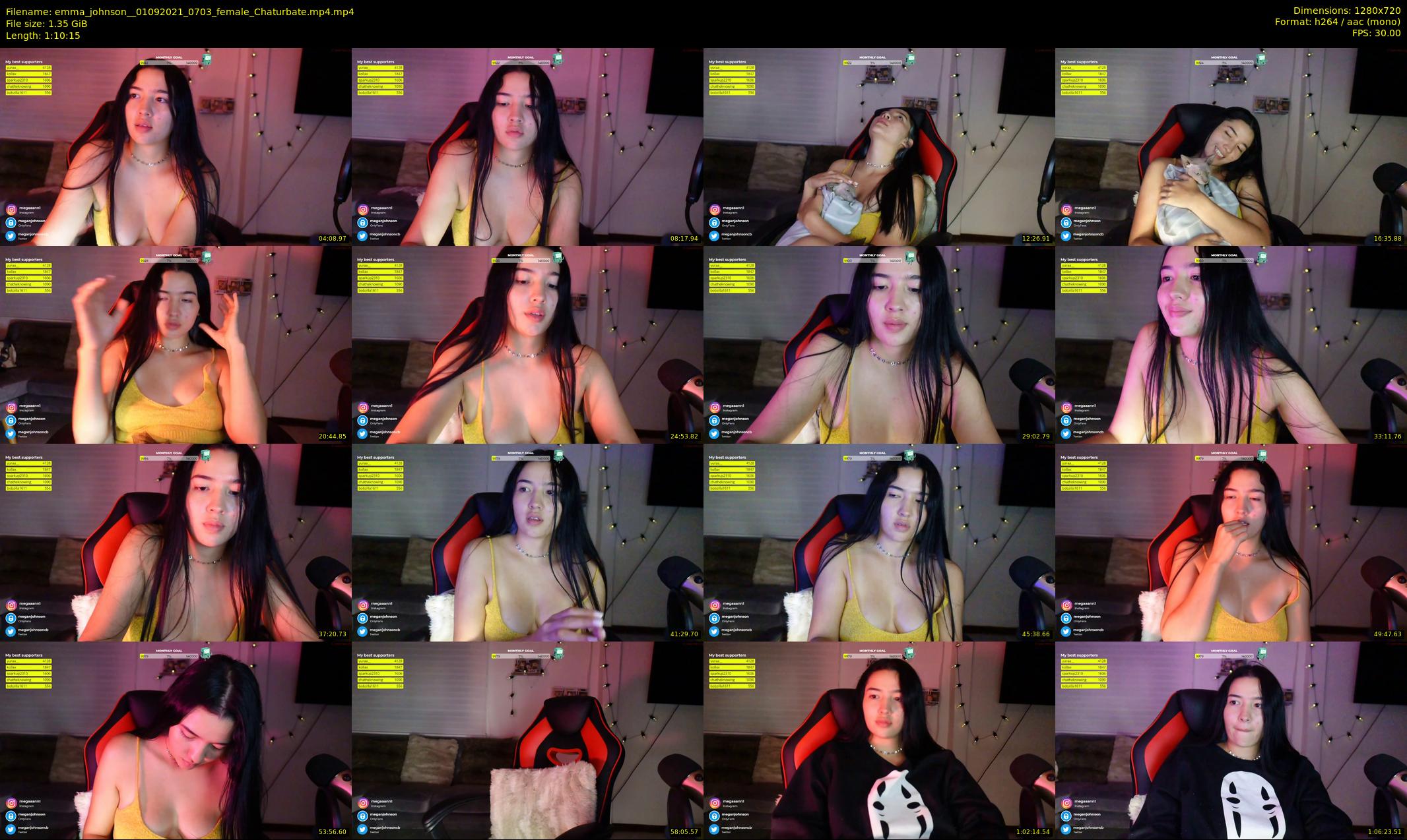 emma_johnson_ — 71 minute Chaturbate female cam show recording, 720p, Sep 1, 2021