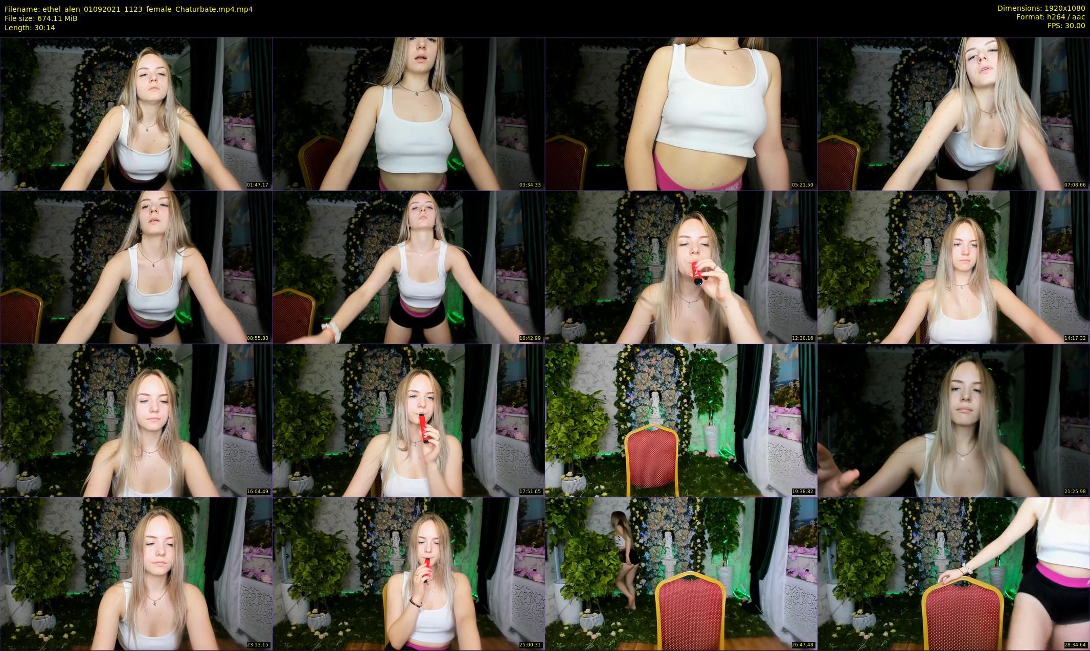 ethel_alen — 31 minute Chaturbate female cam show recording, 1080p, Sep 1, 2021