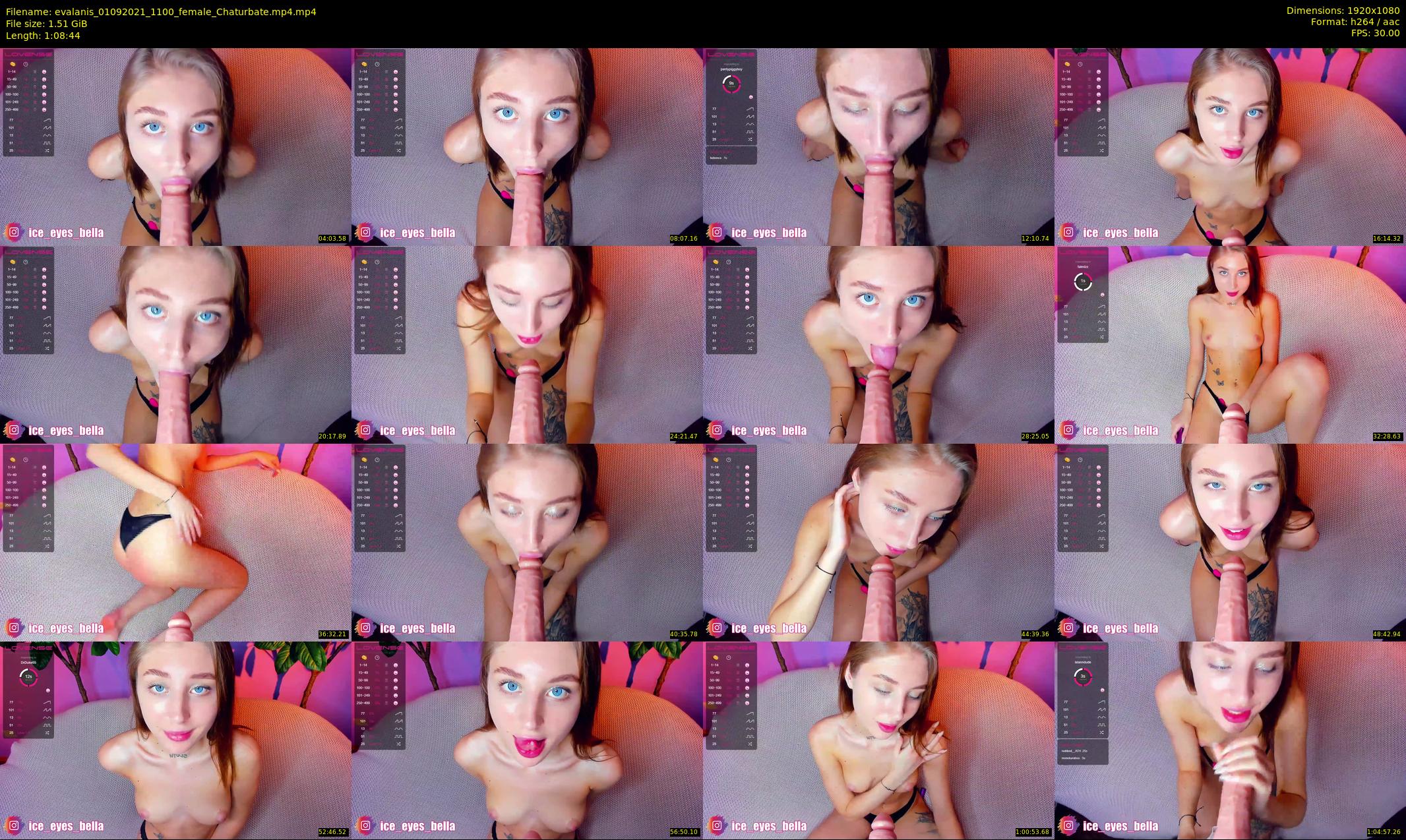 evalanis — 69 minute Chaturbate couple cam show recording, 1080p, Sep 1, 2021