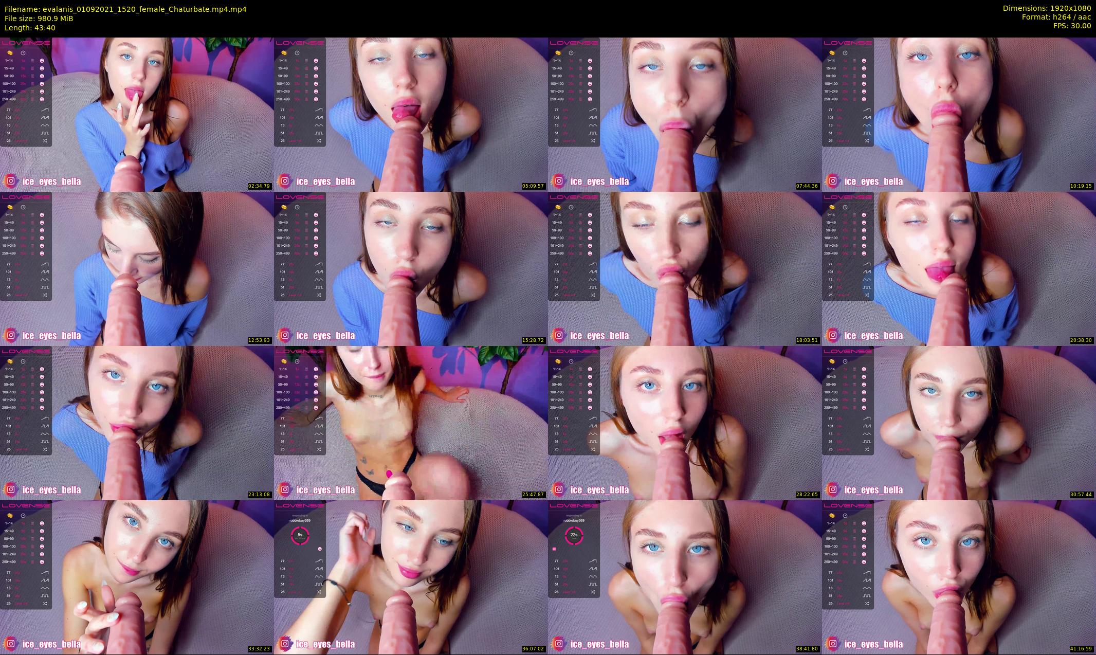 evalanis — 44 minute Chaturbate couple cam show recording, 1080p, Sep 1, 2021