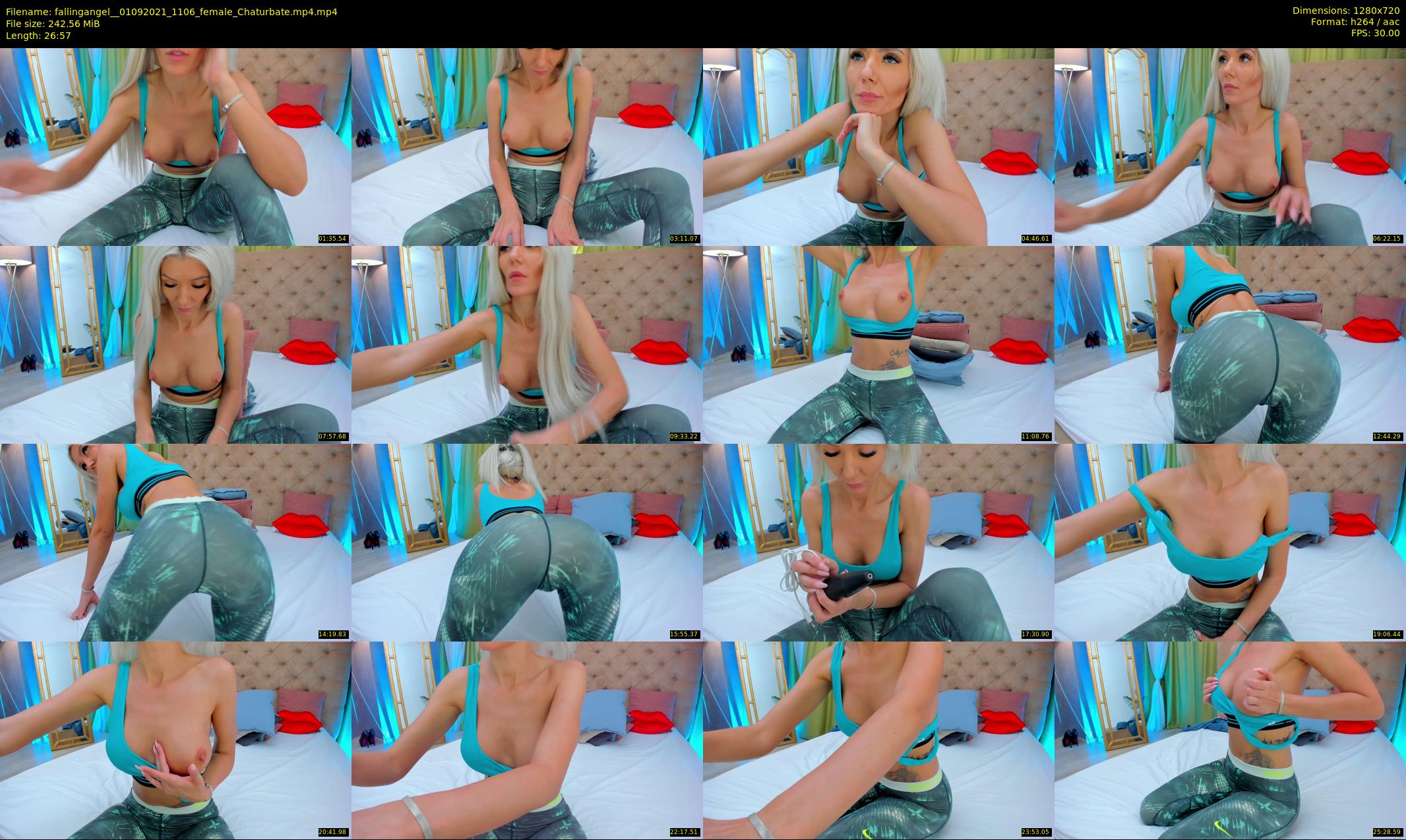 fallingangel_ — 27 minute Chaturbate female cam show recording, 720p, Sep 1, 2021