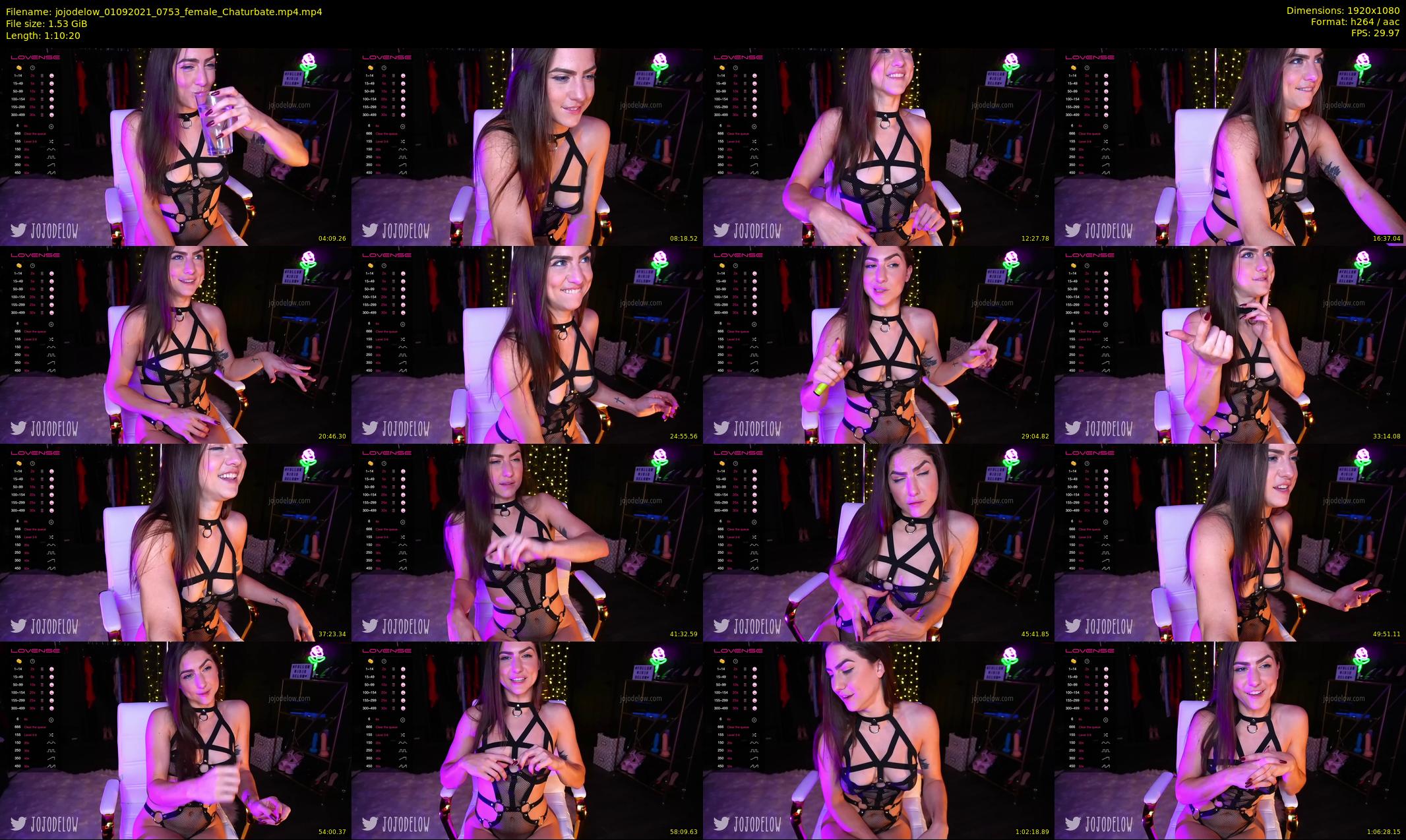jojodelow — 71 minute Chaturbate female cam show recording, 1080p, Sep 1, 2021