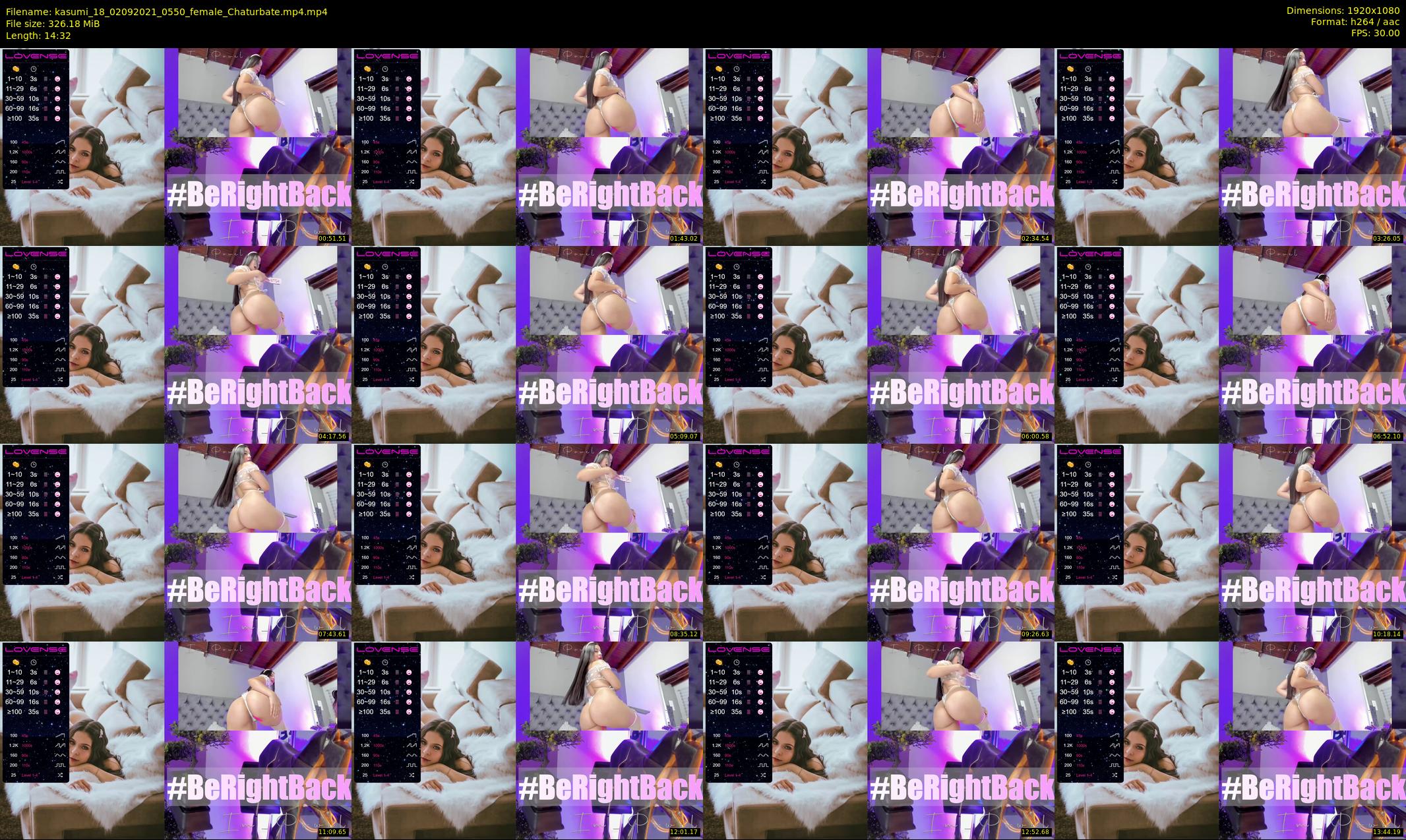 kasumi_18 — 15 minute Chaturbate female cam show recording, 1080p, Sep 2, 2021