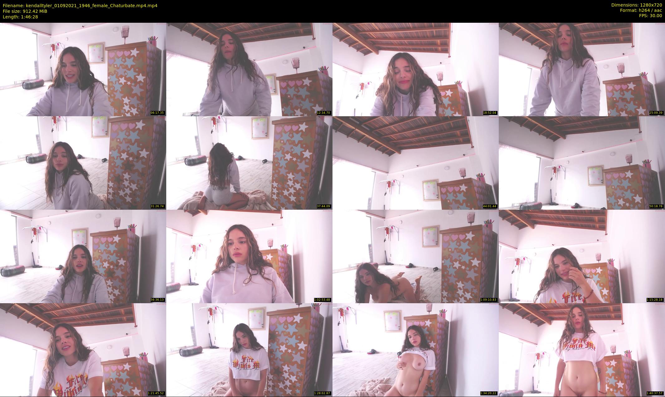 kendalltyler — 107 minute Chaturbate female cam show recording, 720p, Sep 1, 2021
