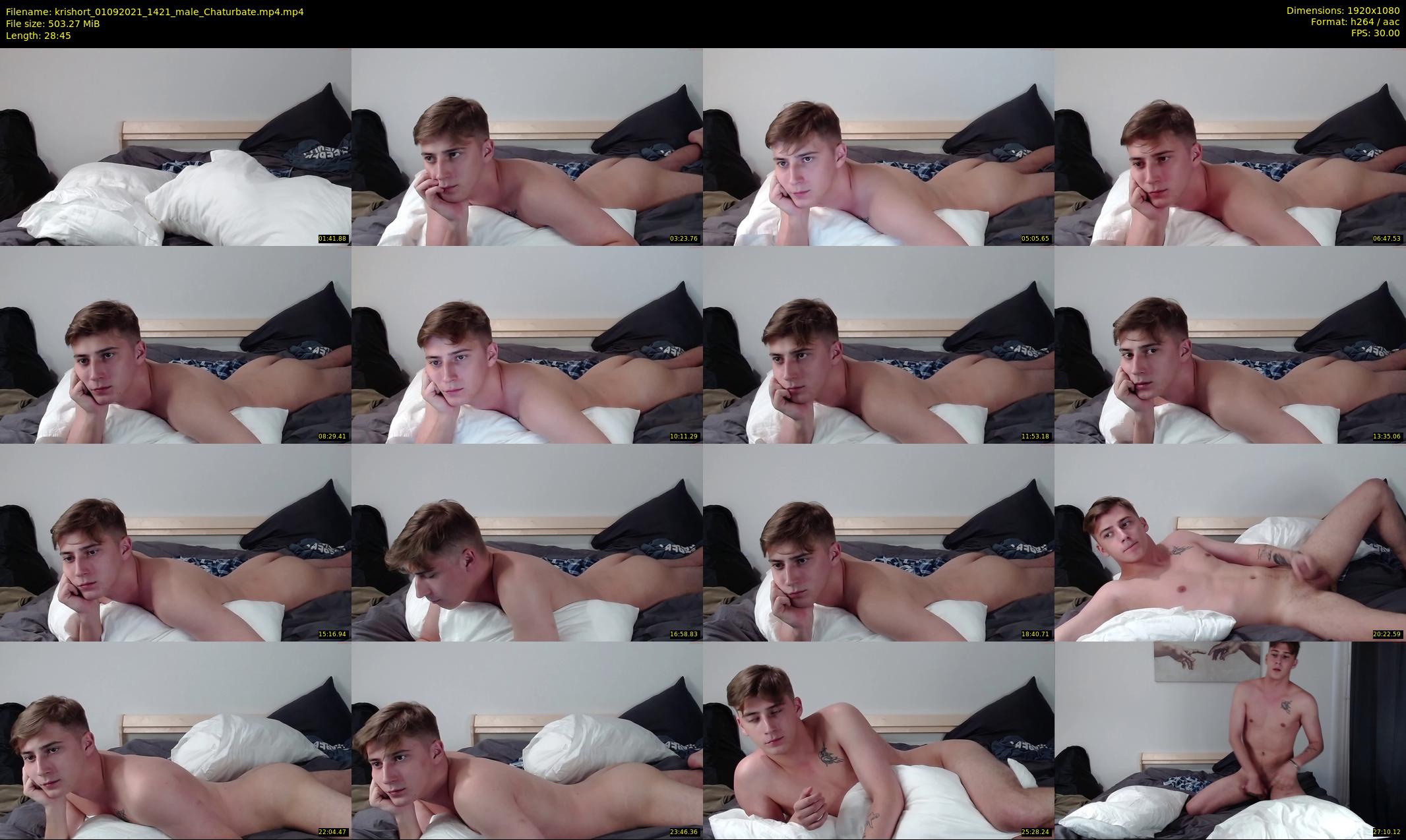 krishort — 29 minute Chaturbate male cam show recording, 1080p, Sep 1, 2021