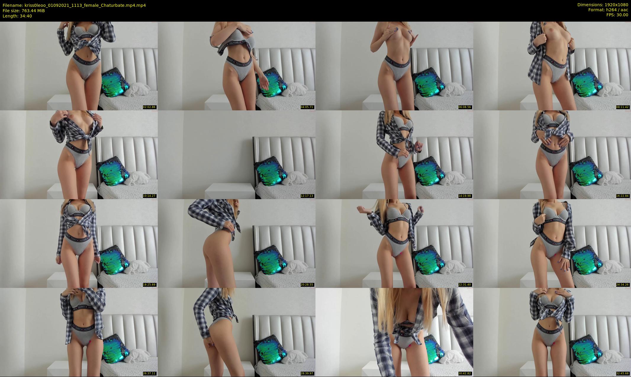 kriss0leoo — 35 minute Chaturbate couple cam show recording, 1080p, Sep 1, 2021