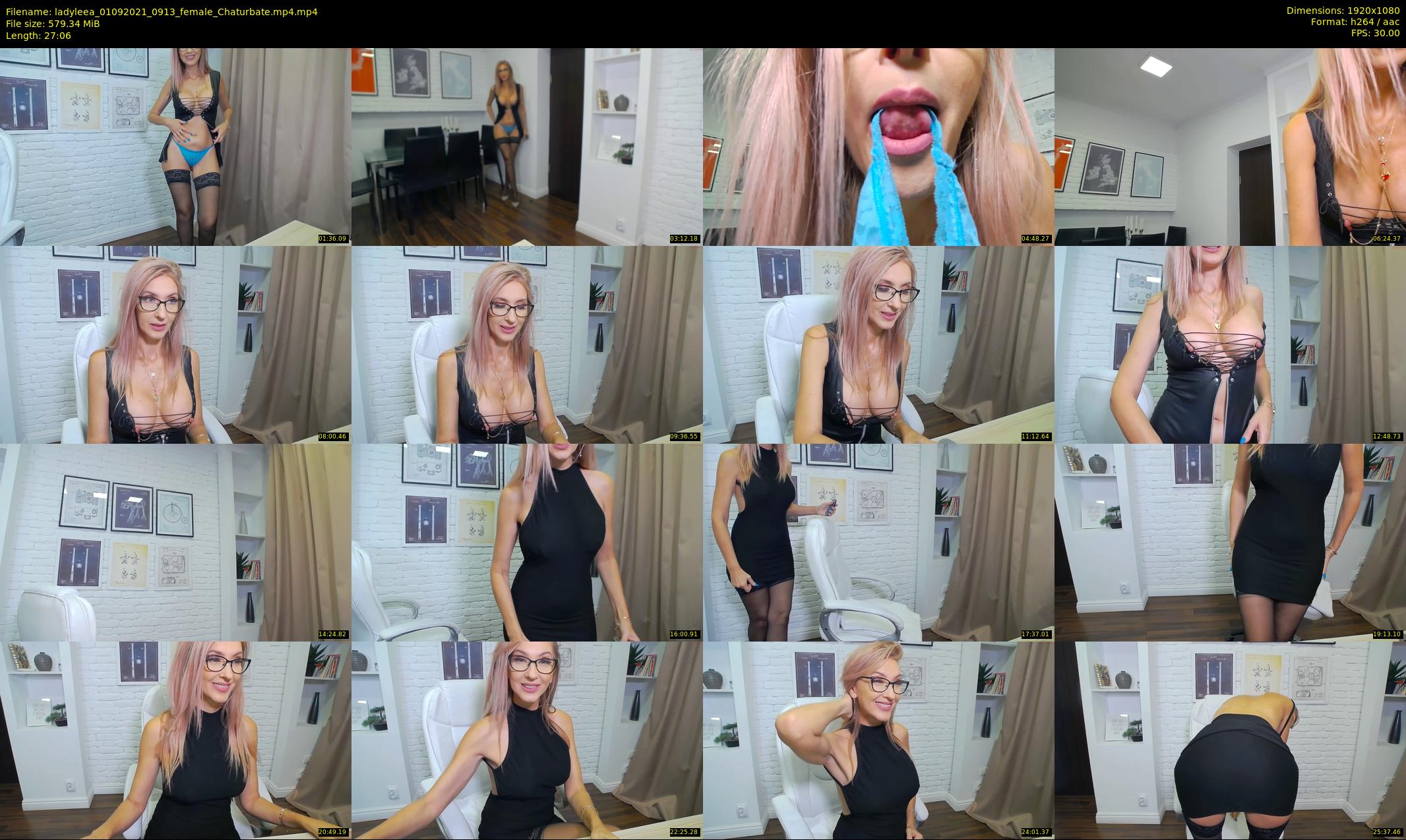 ladyleea — 28 minute Chaturbate female cam show recording, 1080p, Sep 1, 2021