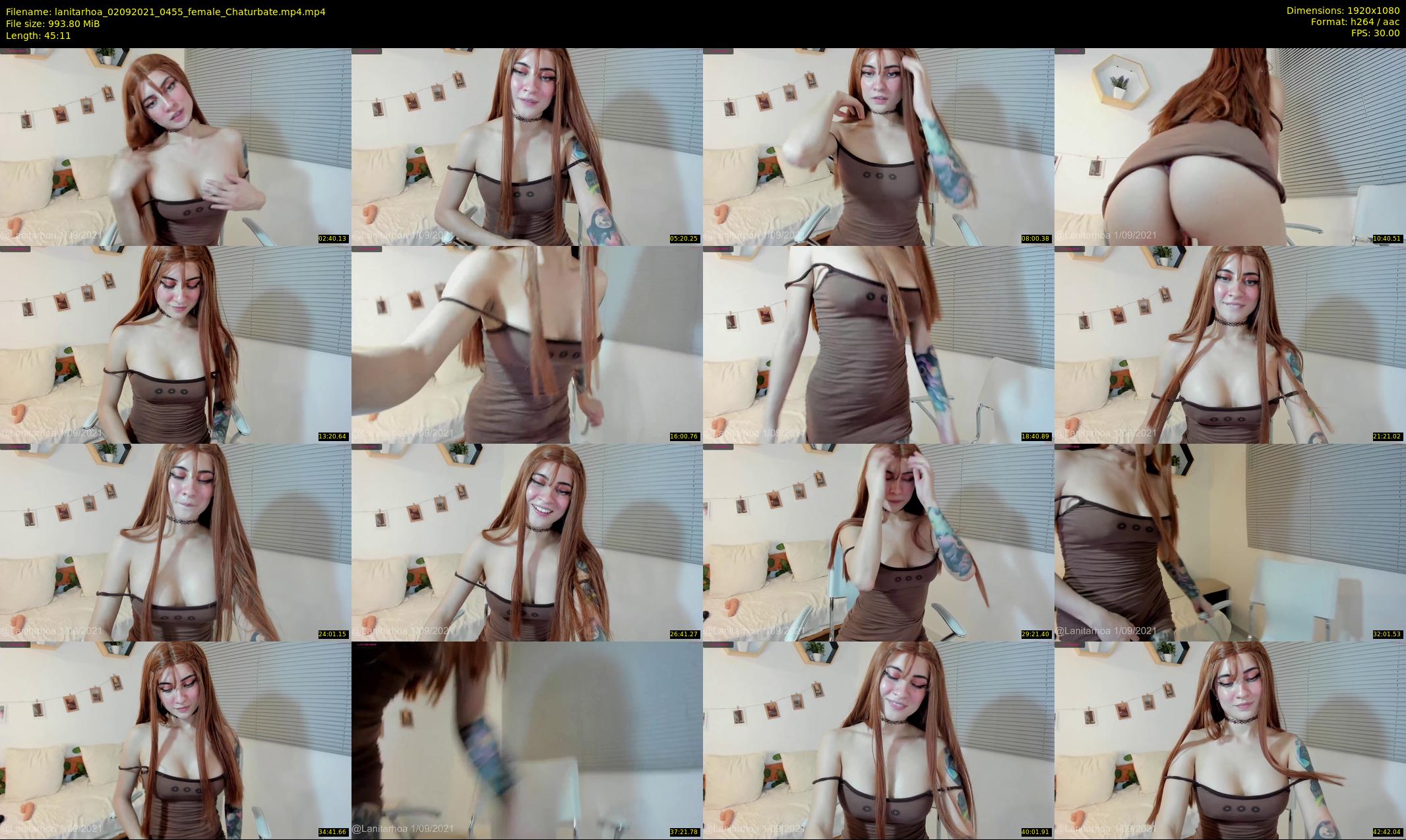 lanitarhoa — 46 minute Chaturbate female cam show recording, 1080p, Sep 2, 2021