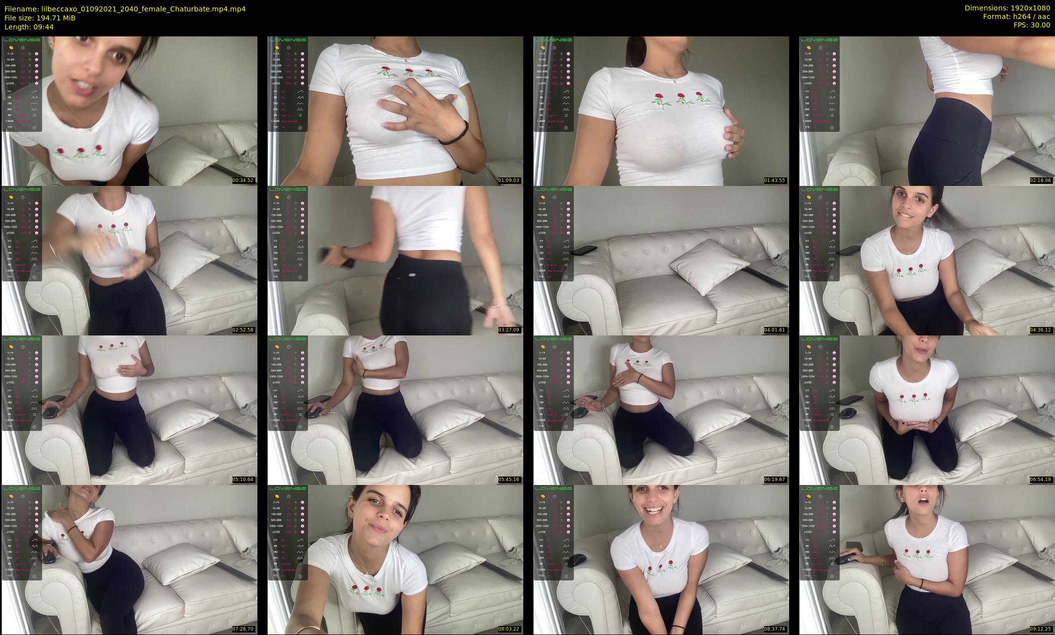 lilbeccaxo — 10 minute Chaturbate female cam show recording, 1080p, Sep 1, 2021