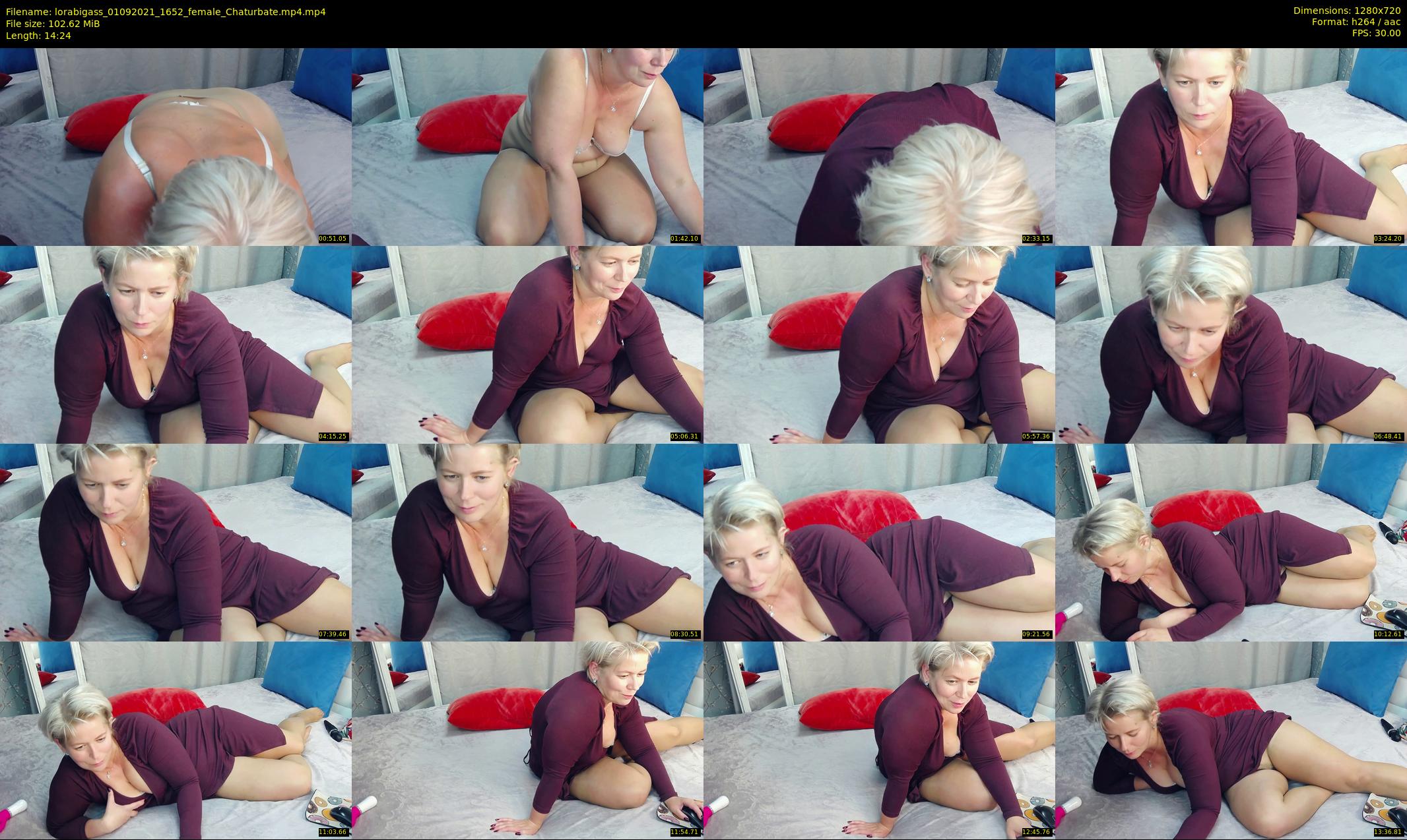 lorabigass — 15 minute Chaturbate female cam show recording, 720p, Sep 1, 2021