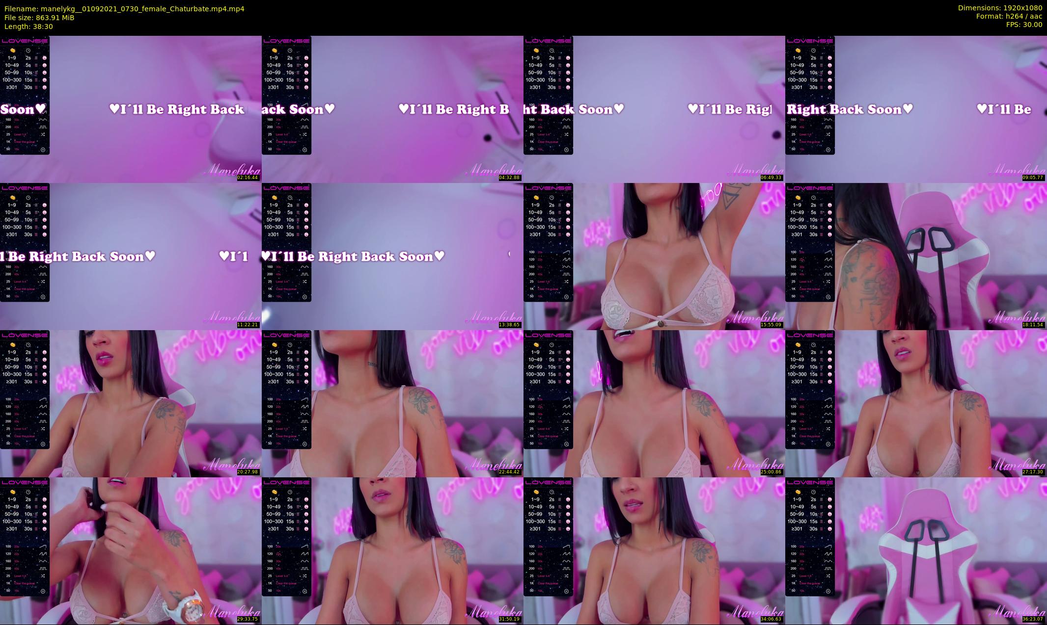 manelykg_ — 39 minute Chaturbate female cam show recording, 1080p, Sep 1, 2021