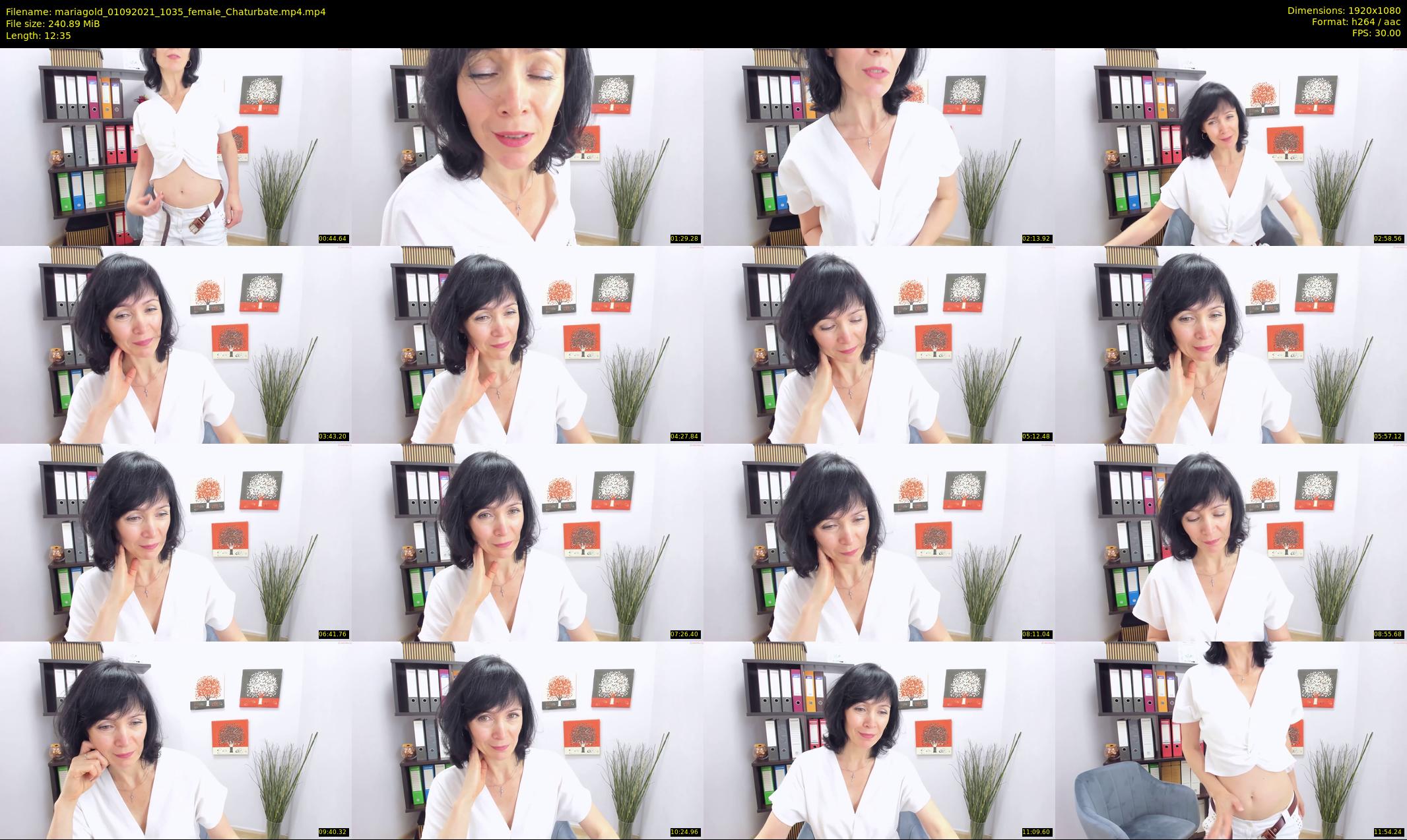 mariagold — 13 minute Chaturbate female cam show recording, 1080p, Sep 1, 2021
