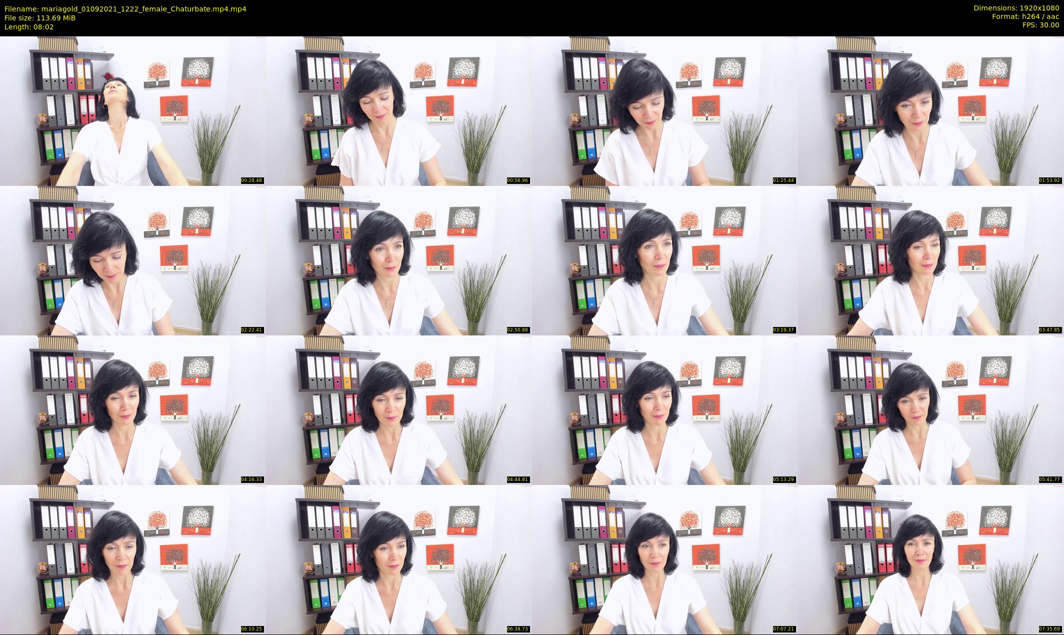 mariagold — 9 minute Chaturbate female cam show recording, 1080p, Sep 1, 2021