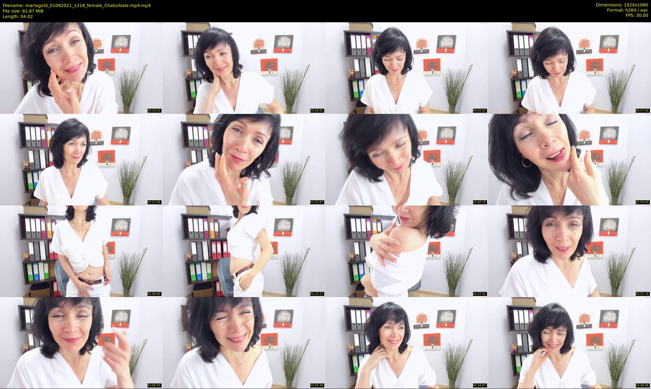 mariagold — 5 minute Chaturbate female cam show recording, 1080p, Sep 1, 2021