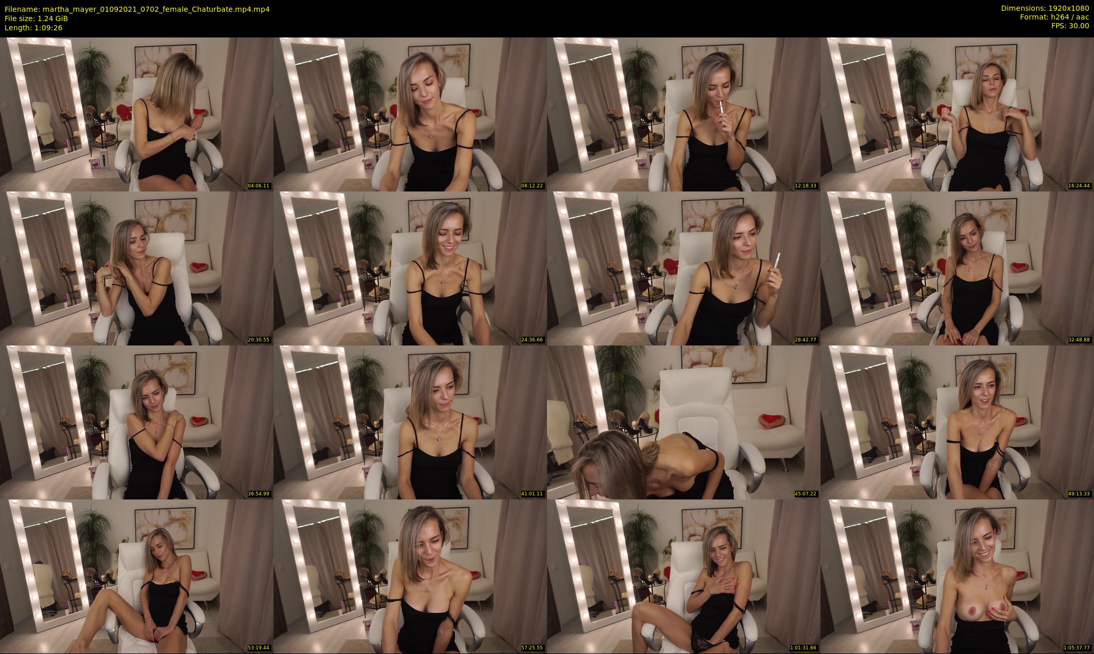 martha_mayer — 70 minute Chaturbate female cam show recording, 1080p, Sep 1, 2021
