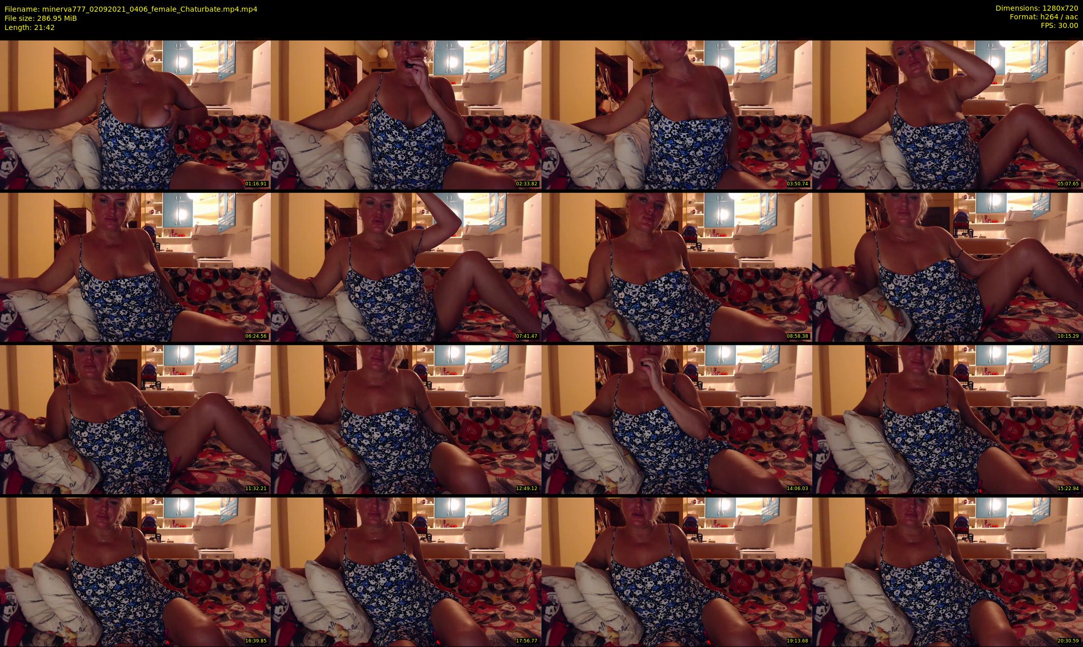 minerva777 — 22 minute Chaturbate female cam show recording, 720p, Sep 2, 2021