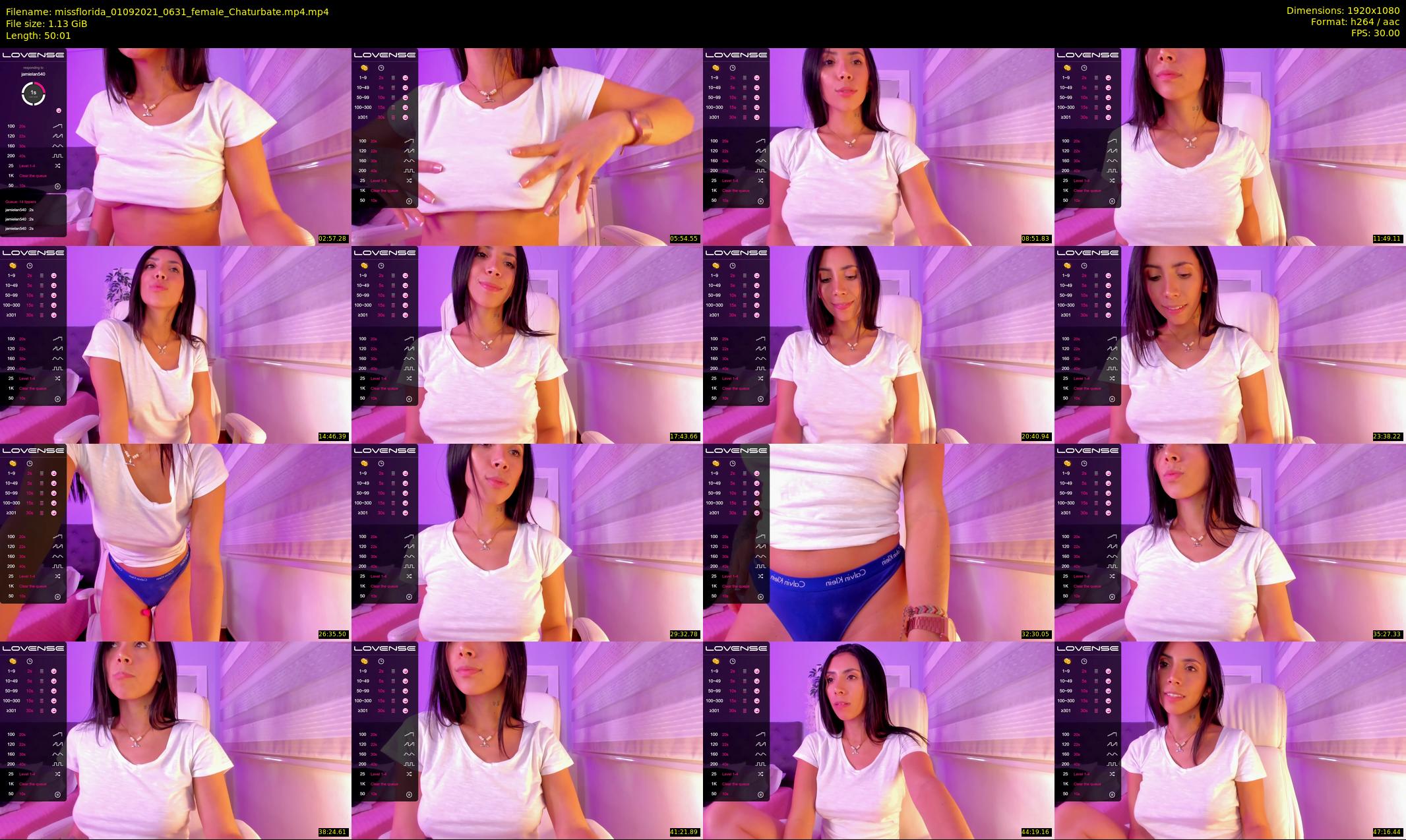 missflorida — 51 minute Chaturbate female cam show recording, 1080p, Sep 1, 2021