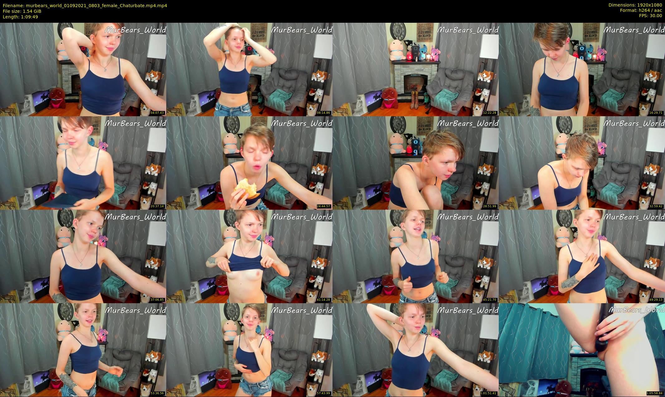 murbears_world — 70 minute Chaturbate female cam show recording, 1080p, Sep 1, 2021