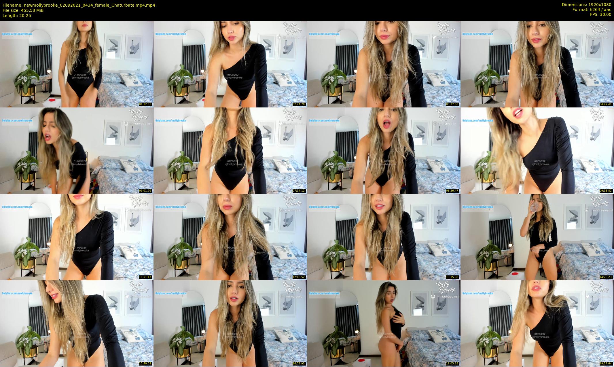 newmollybrooke — 21 minute Chaturbate female cam show recording, 1080p, Sep 2, 2021