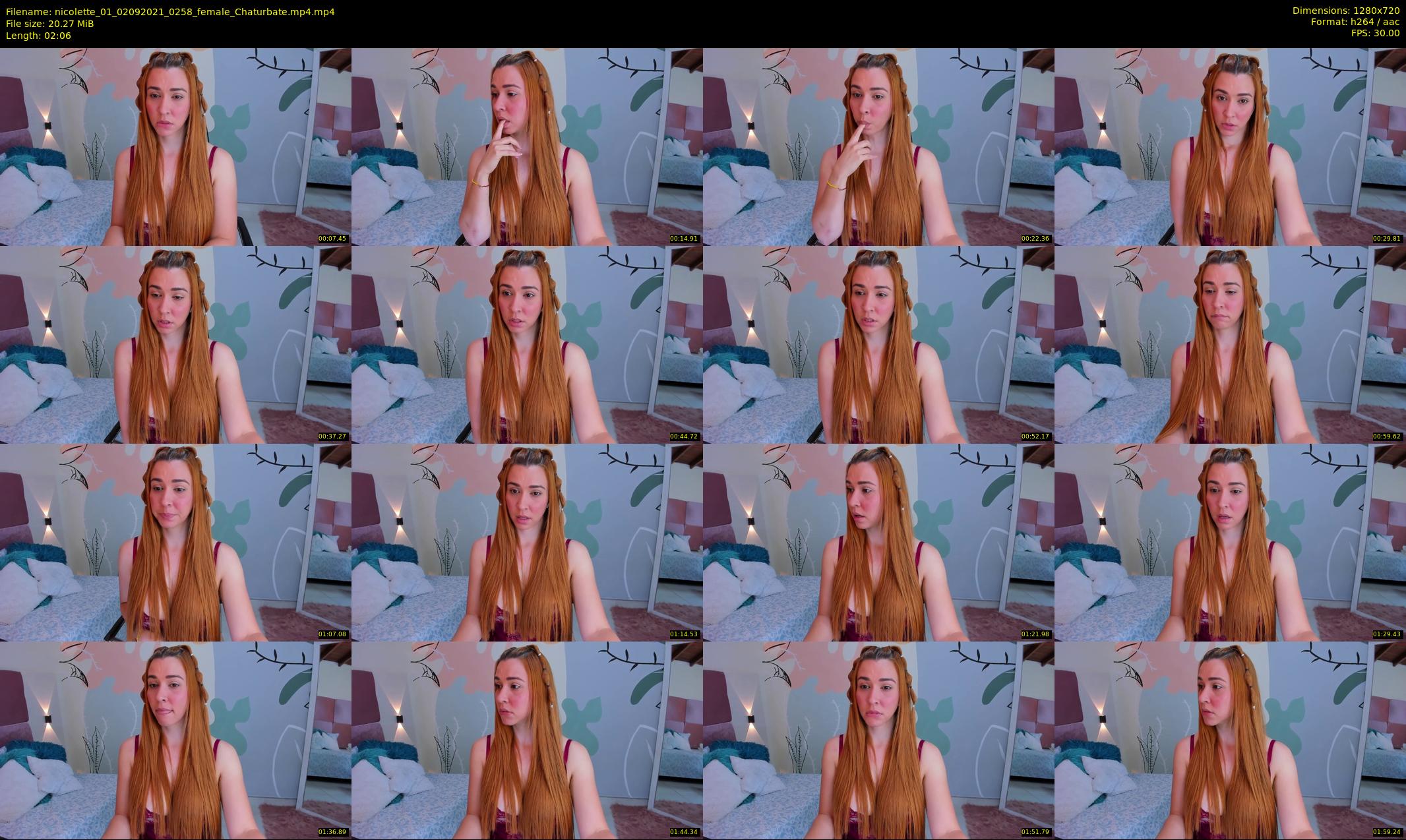 nicolette_01 — 3 minute Chaturbate female cam show recording, 720p, Sep 2, 2021