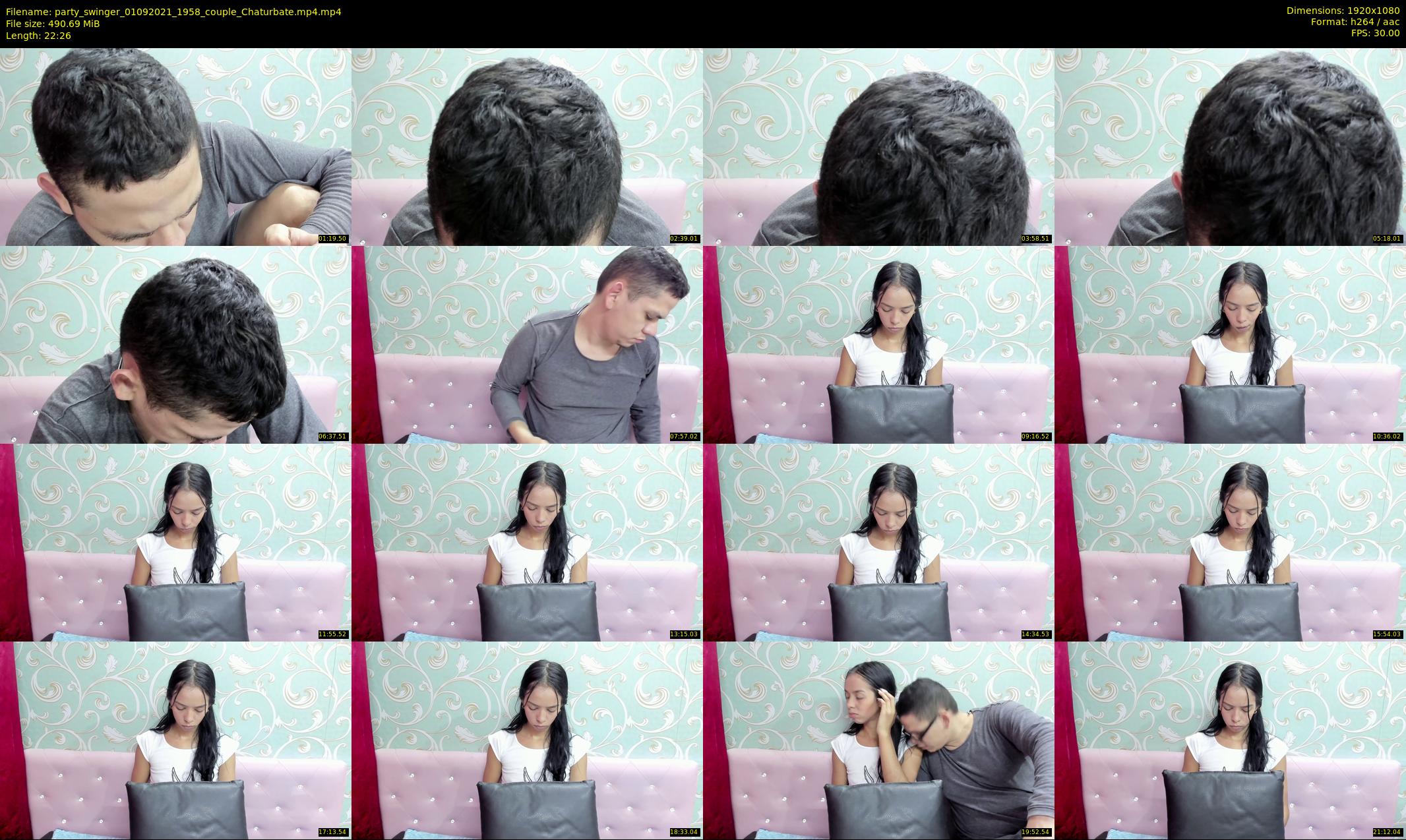 party_swinger — 23 minute Chaturbate couple cam show recording, 1080p, Sep 1, 2021
