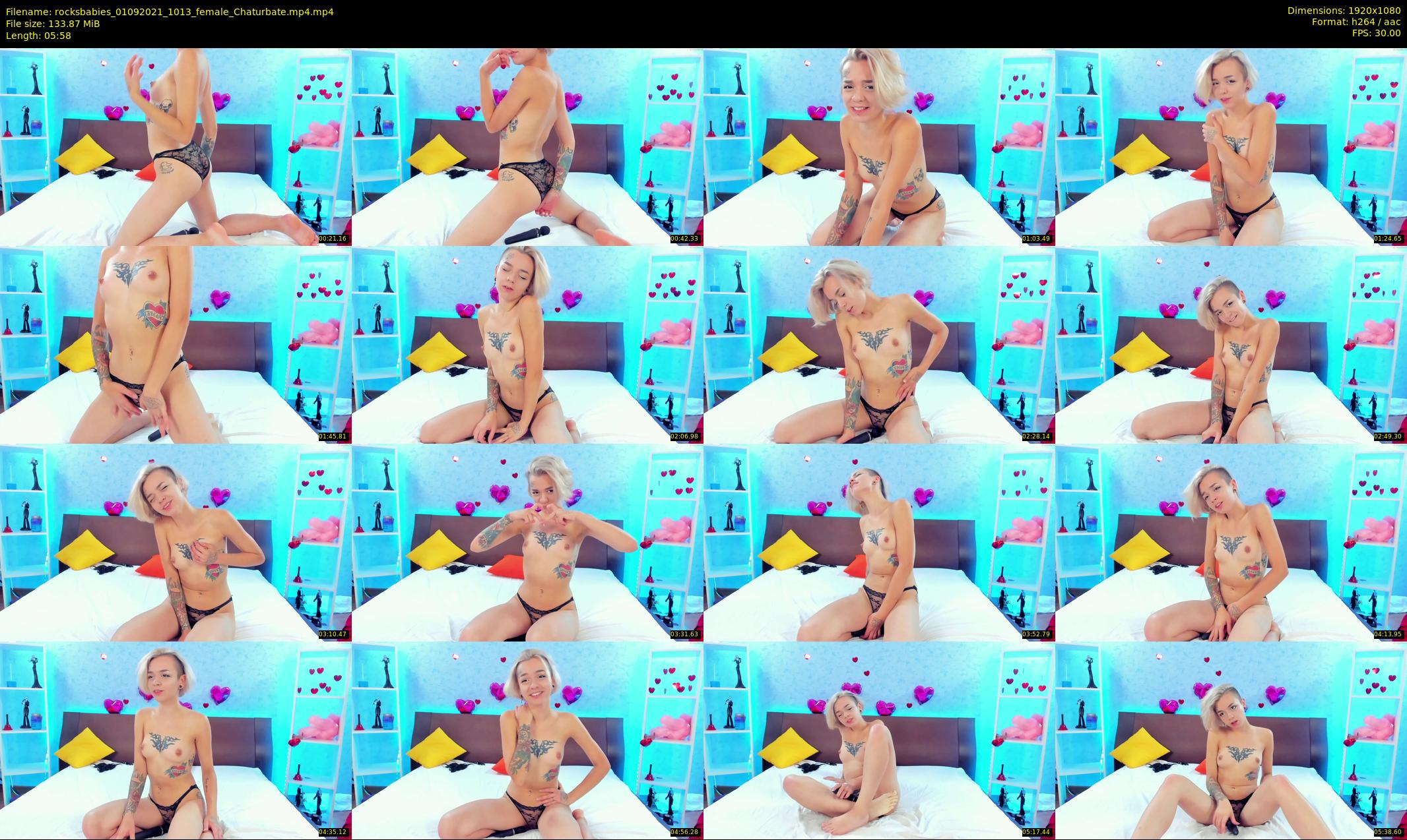 rocksbabies — 6 minute Chaturbate female cam show recording, 1080p, Sep 1, 2021