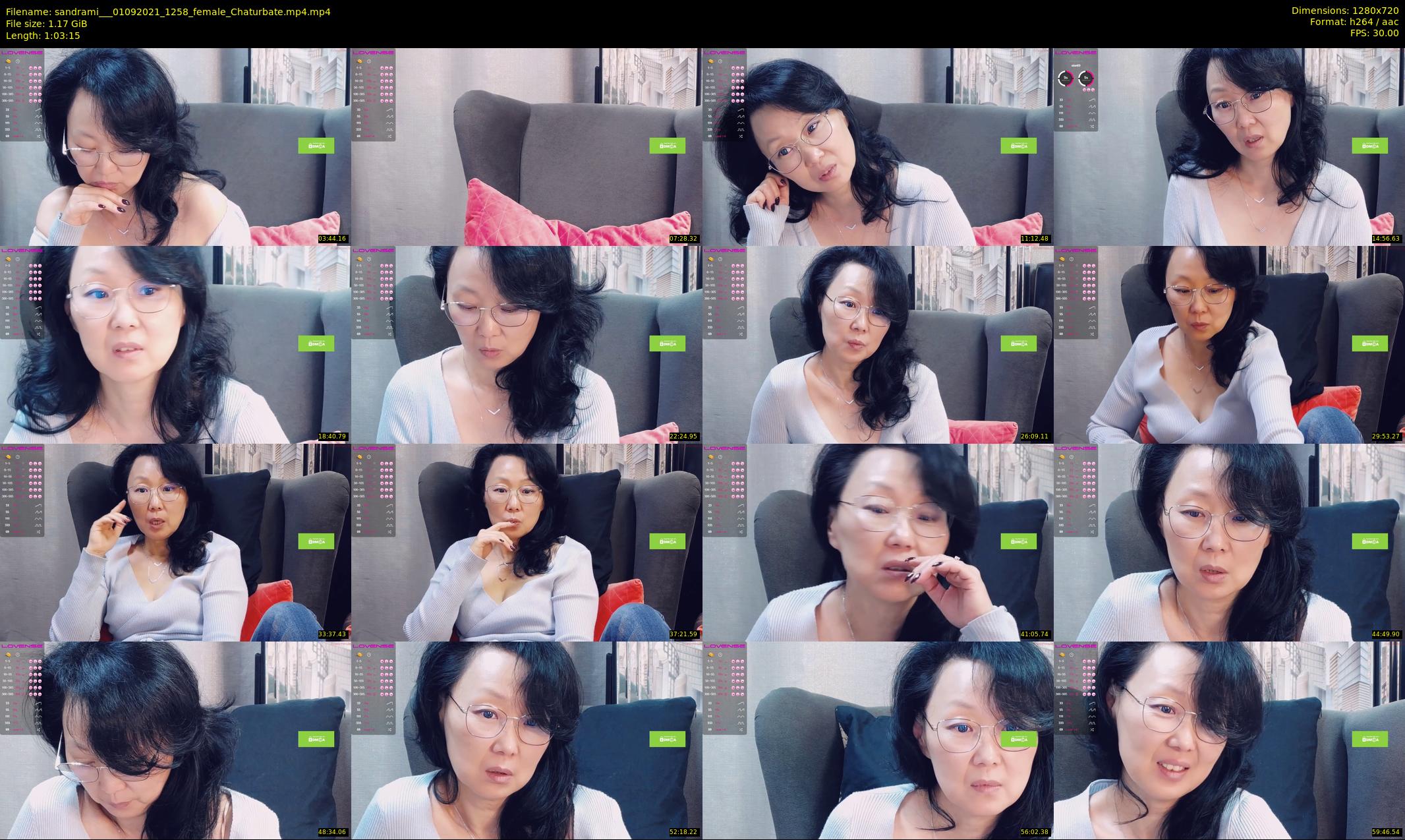 sandrami__ — 64 minute Chaturbate female cam show recording, 720p, Sep 1, 2021