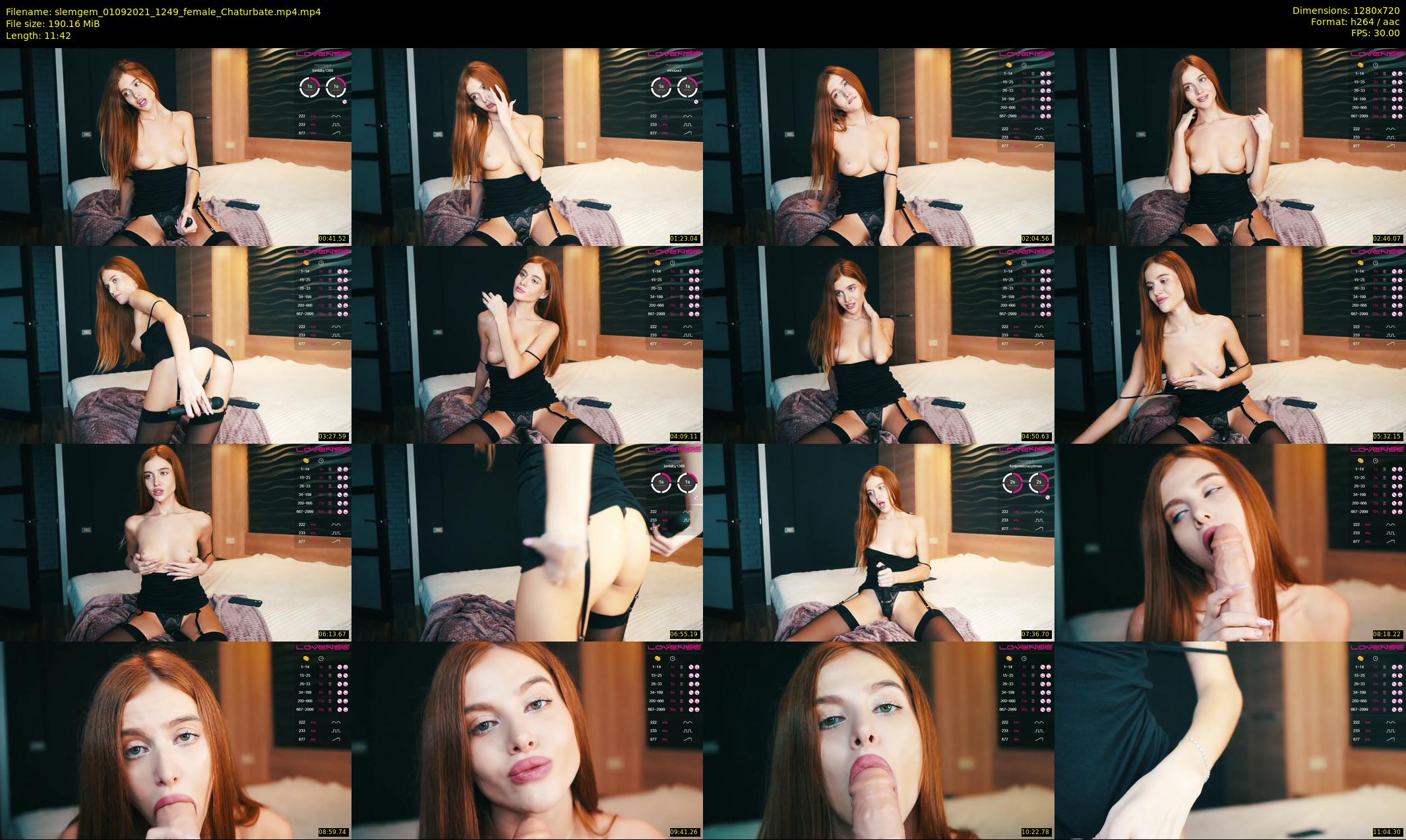 slemgem — 12 minute Chaturbate couple cam show recording, 720p, Sep 1, 2021