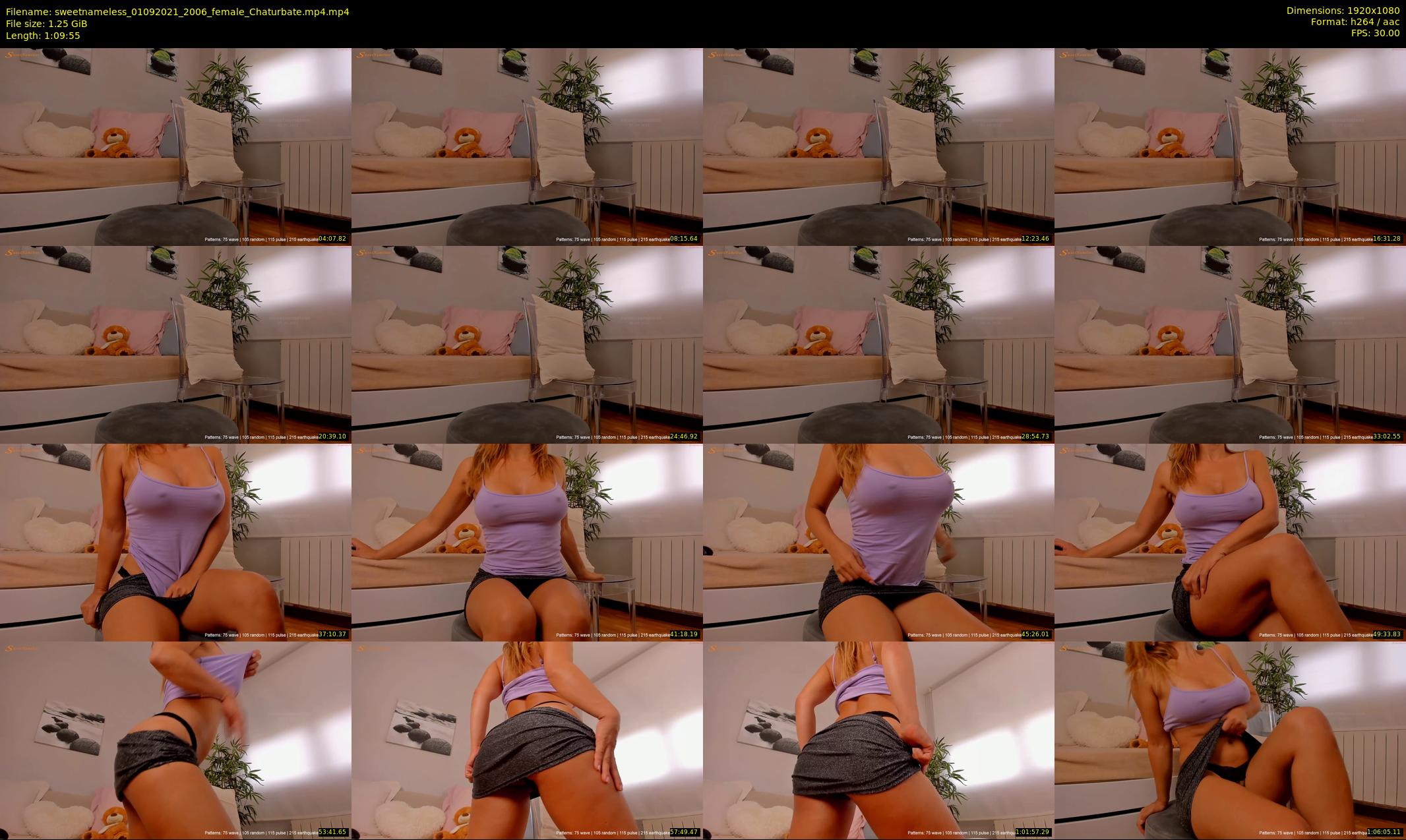 sweetnameless — 70 minute Chaturbate couple cam show recording, 1080p, Sep 1, 2021