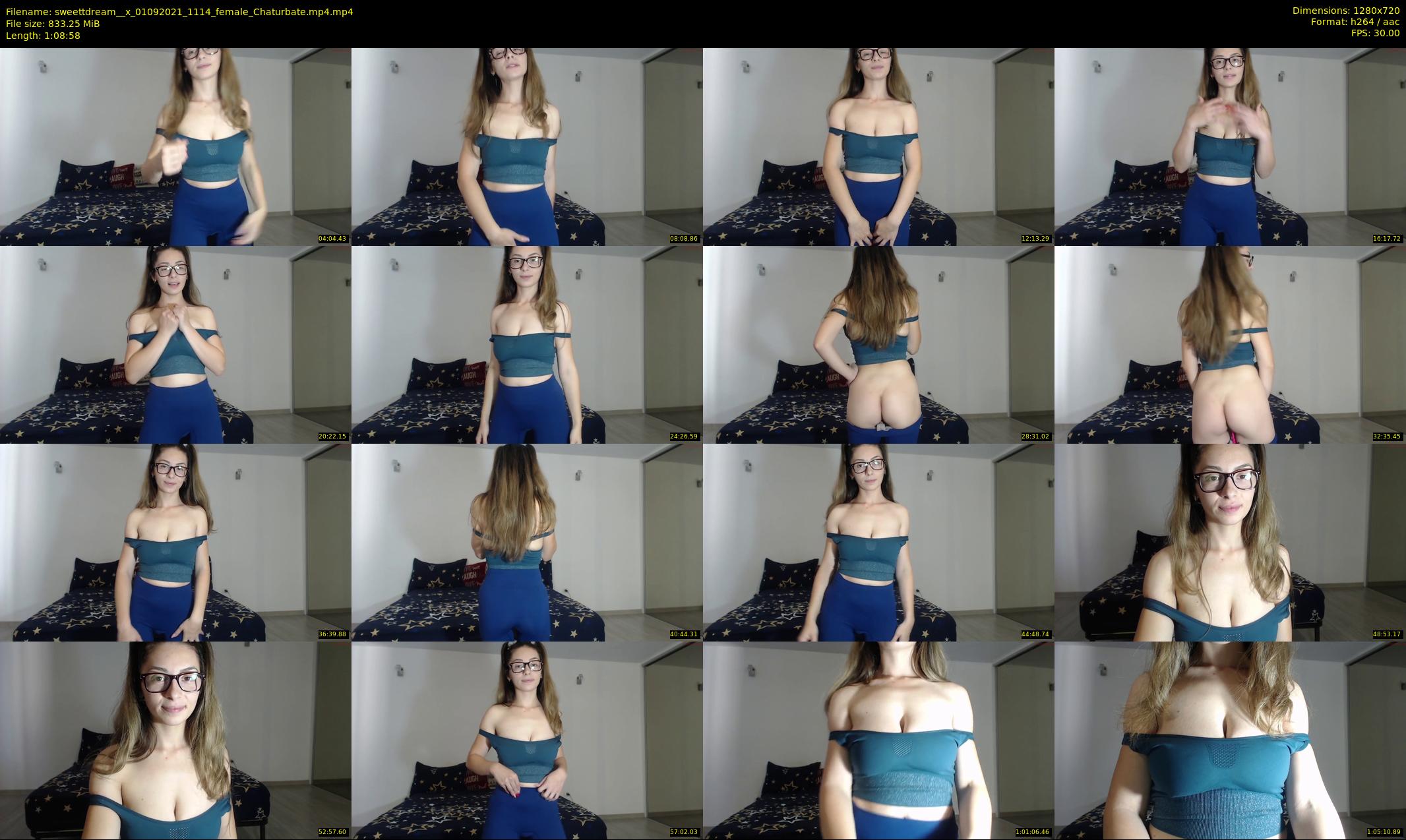 sweettdream__x — 69 minute Chaturbate female cam show recording, 720p, Sep 1, 2021