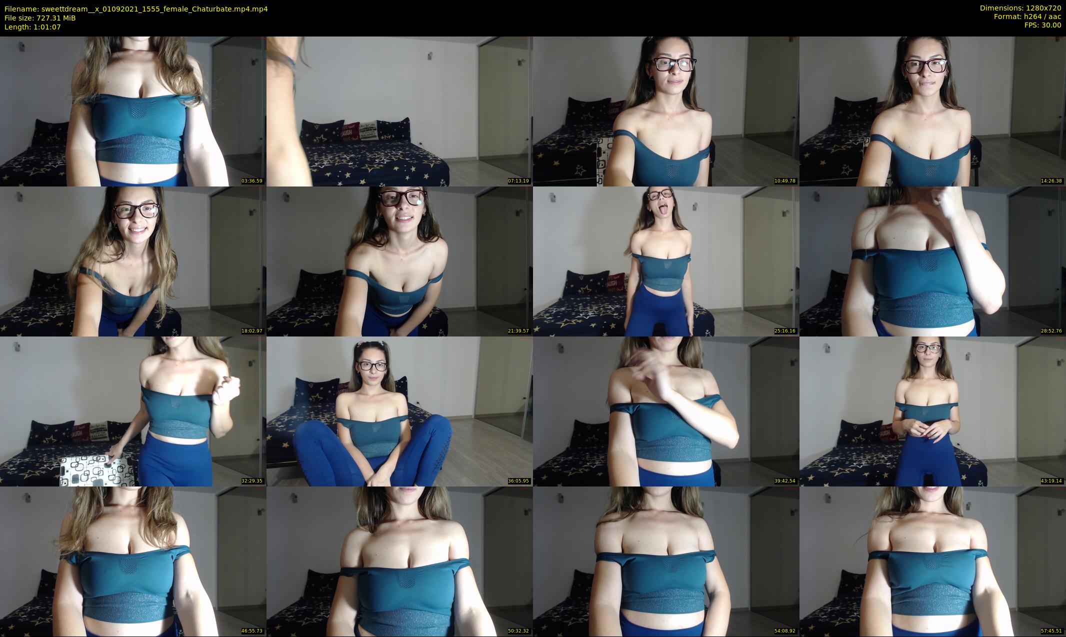 sweettdream__x — 62 minute Chaturbate female cam show recording, 720p, Sep 1, 2021